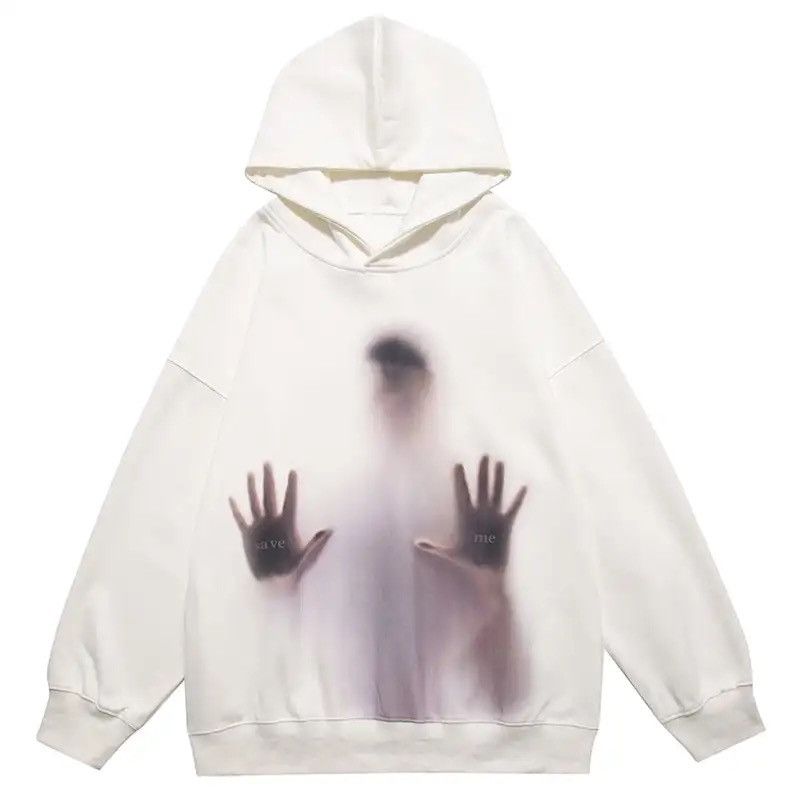 Japanese Brand × Vintage Shadow Ghost Hooded Jacket Hoodie Sweatshirt Size US L / EU 52-54 / 3 - 1 Thumbnail