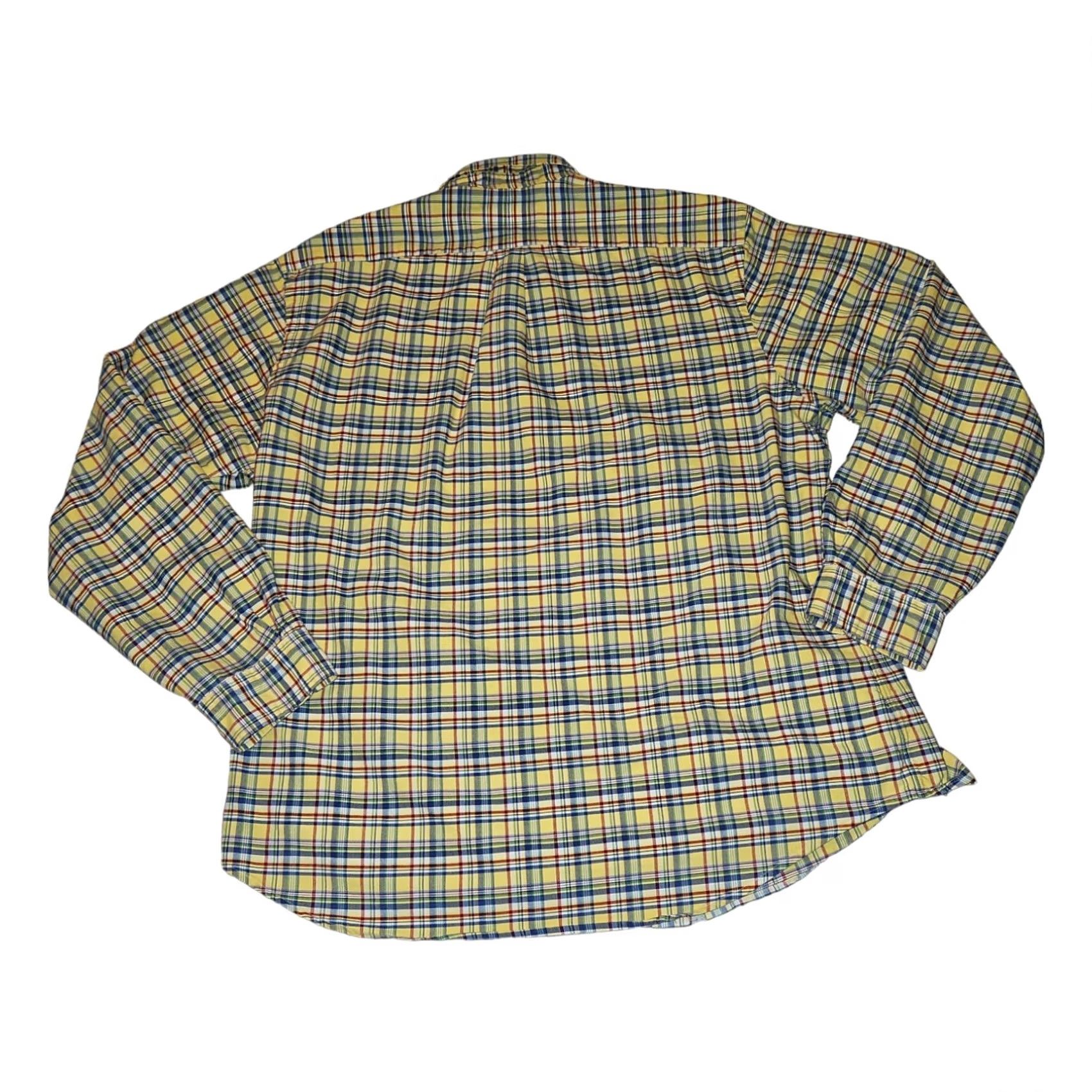Ralph Lauren VINTAGE Ralph Lauren Button-Down Shirt XL Men's Long Sleeve Tartan Plaid Classic Casual Size US XL / EU 56 / 4 - 6 Thumbnail