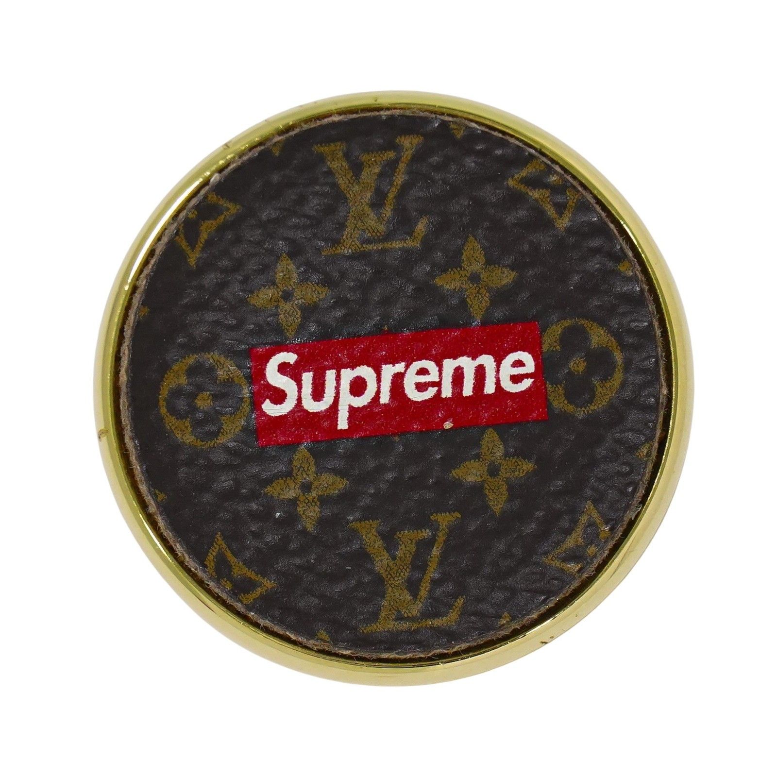 Louis Vuitton Louis Vuitton Single LV Snowflake Pin Metal Size ONE SIZE - 1 Thumbnail