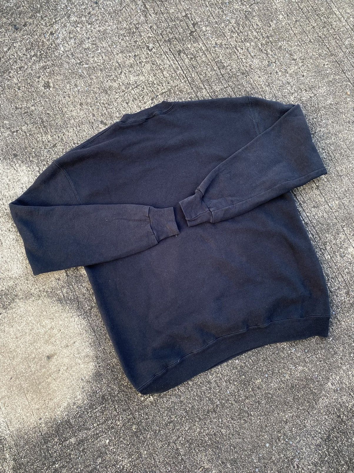 Russell Athletic × Vintage Vintage 80s Russell Athletic Sweatshirt Black Size US L / EU 52-54 / 3 - 6 Thumbnail