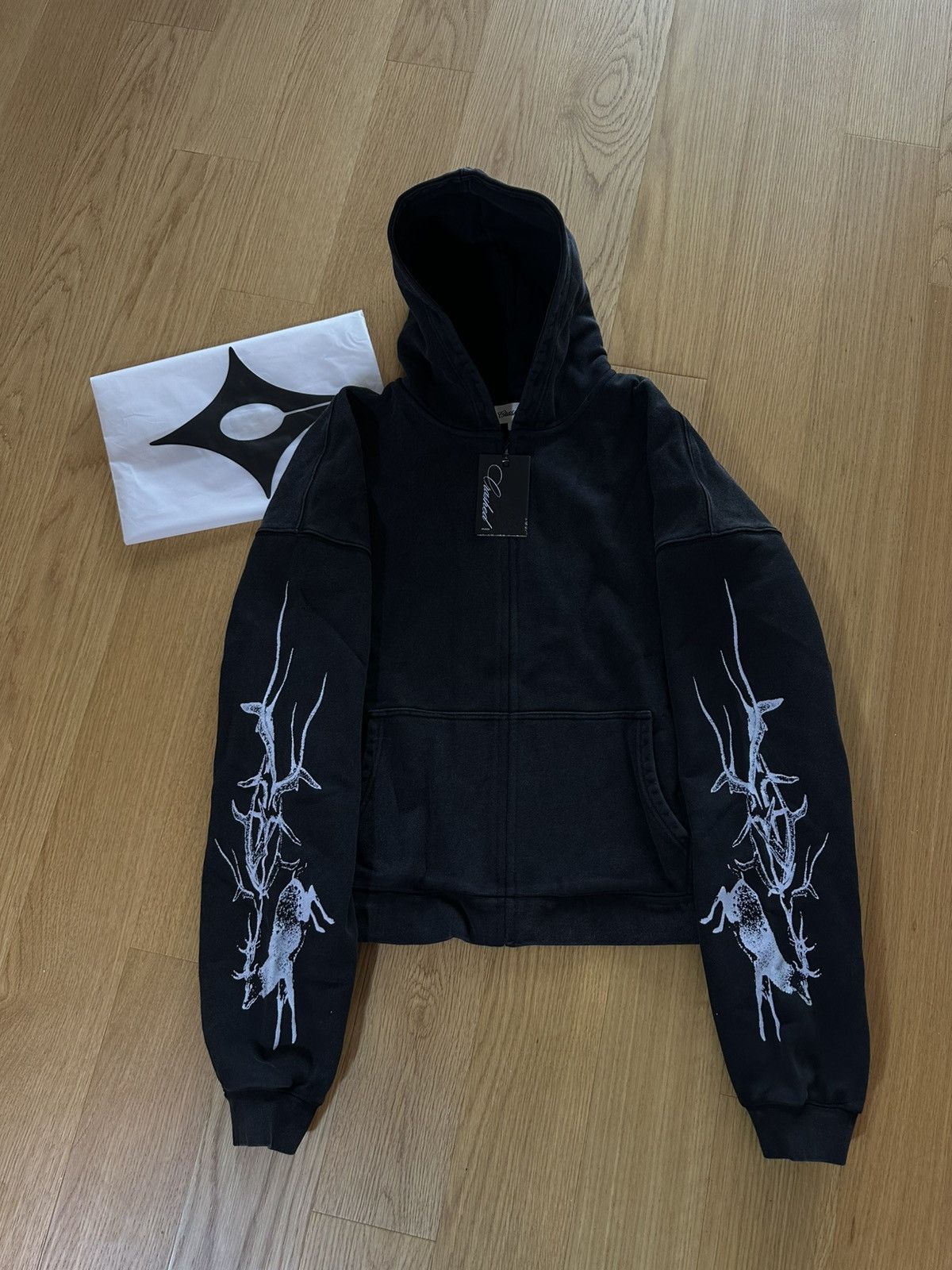 STAFF WORKFORCE Crashed Deer Tribal Zip Up Size US XL / EU 56 / 4 - 4 Thumbnail