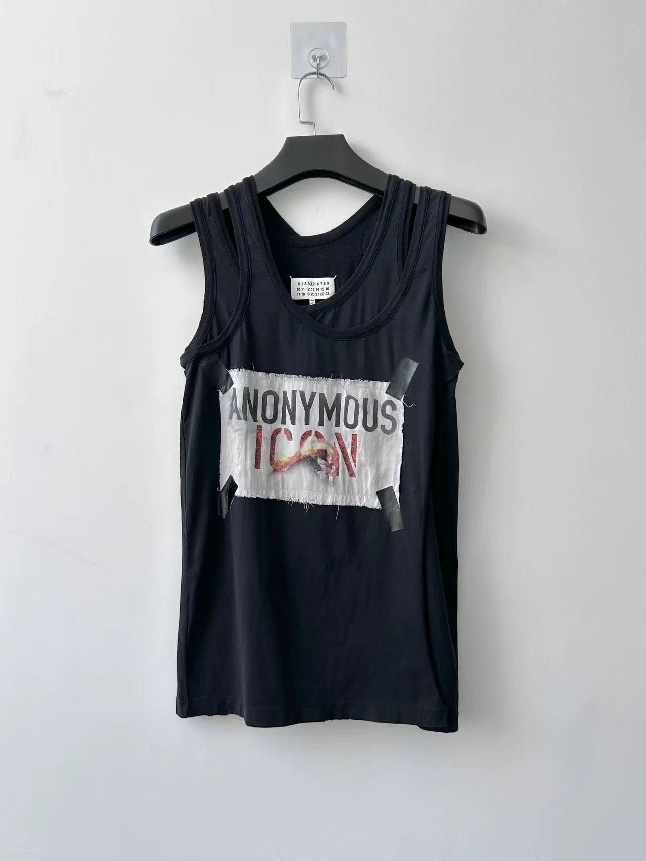 Maison Margiela Maison Margiela S/S16 Decon Printed Patch Vest Black S Size S / US 4 / IT 40 - 1 Thumbnail