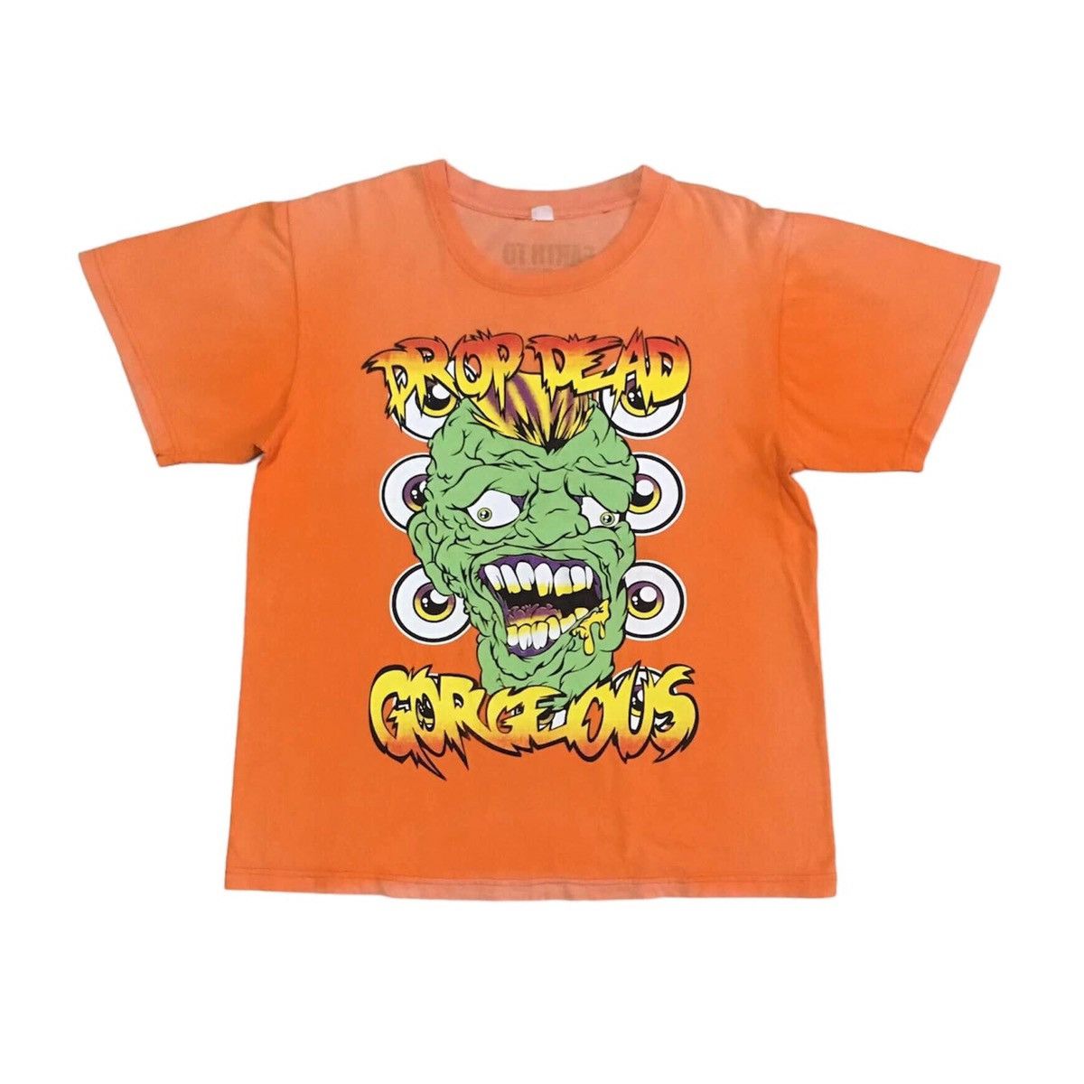 image of Band Tees x Vintage Drop Dead, Gorgeous in Orange, Men's (Size Large)