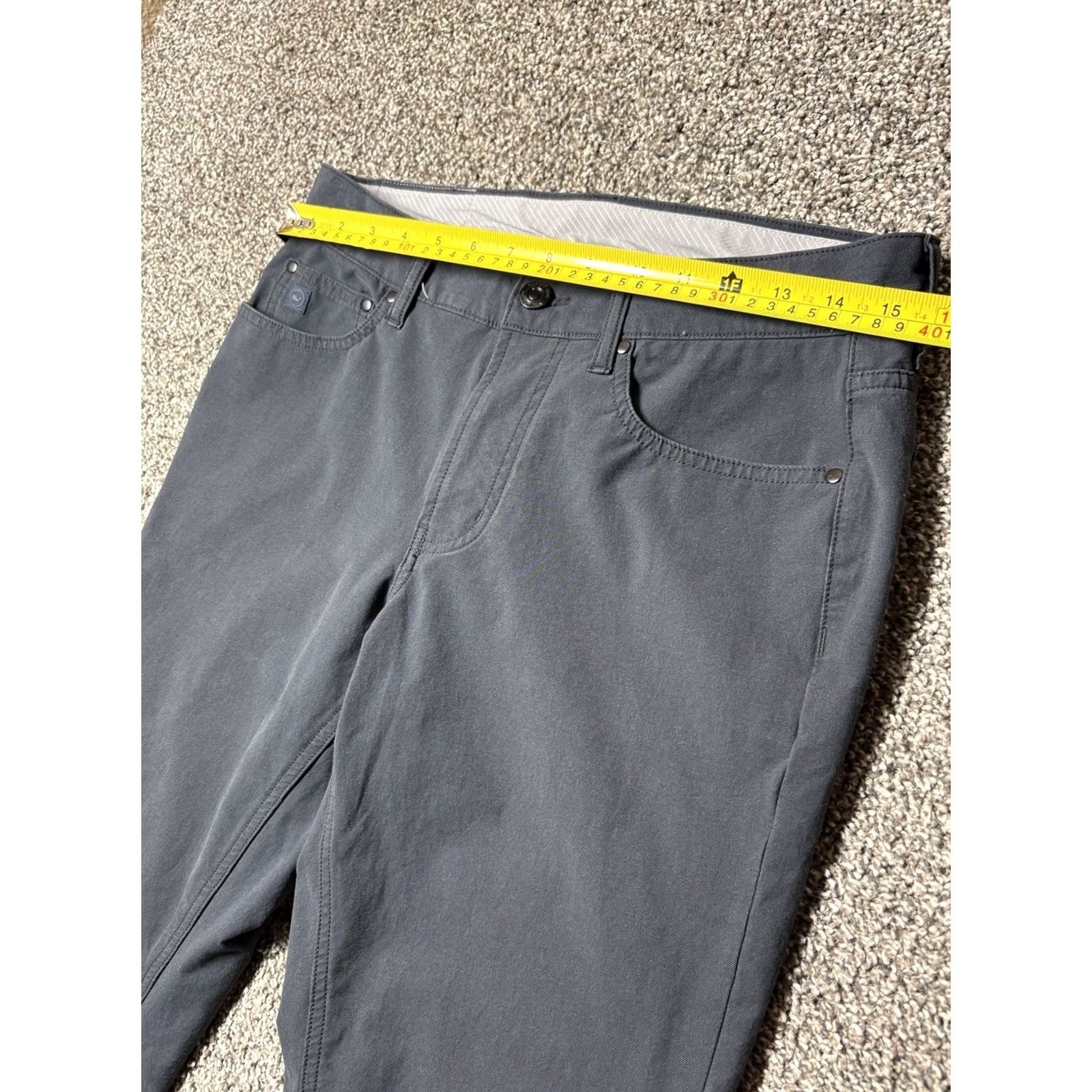 Vineyard Vines Vineyard Vines On-The-Go Pants Mens 30x32 Black OTG Stretch Chino Travel Casual Size US 30 / EU 46 - 7 Thumbnail