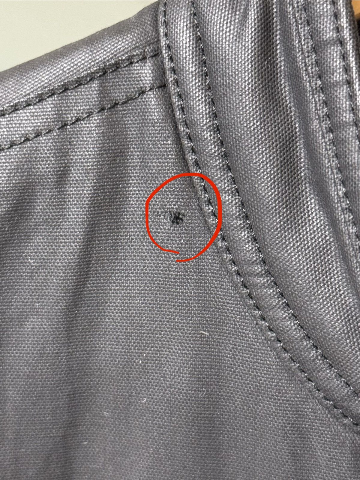 Nike × Travis Scott Travis Scott Jordan Waxed Leather Jacket Black Size US M / EU 48-50 / 2 - 9 Thumbnail