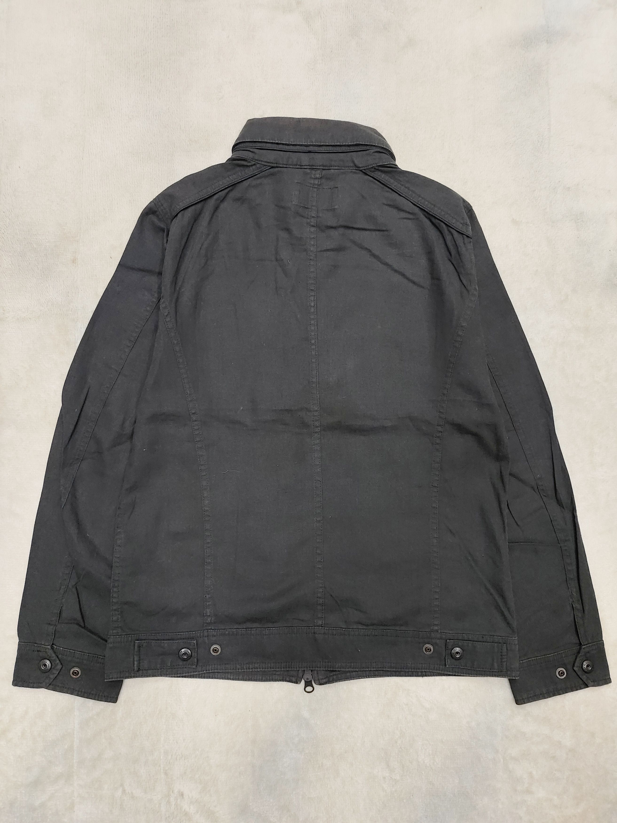 Mossimo 00s Mossimo- Clean Minimal Tailored Utility Linen Jacket Size US M / EU 48-50 / 2 - 3 Thumbnail