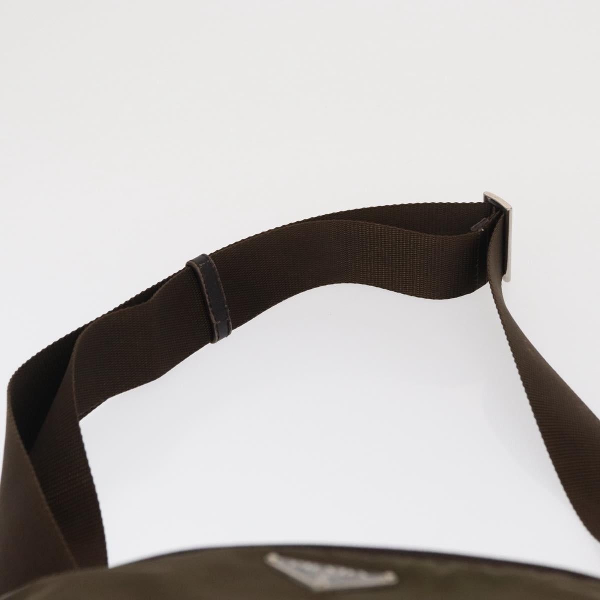 Prada PRADA Shoulder Bag Nylon Khaki Silver Auth 164284 - Jerrillo Size ONE SIZE - 8 Thumbnail