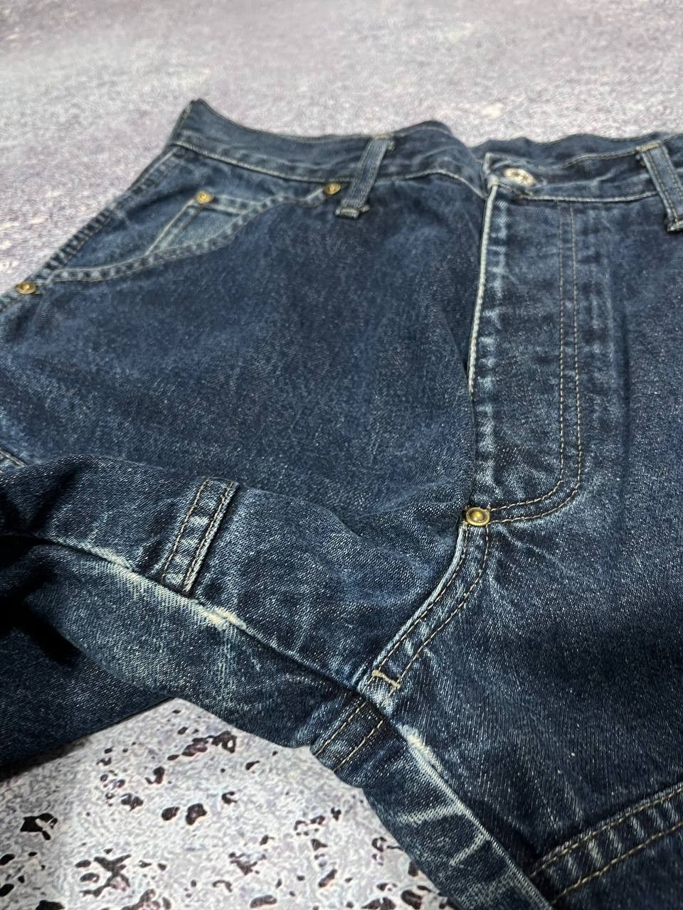 G-Star G-Star Raw Denim Elwood 5620 fit double knee blue jeans Size US 31 - 14 Thumbnail