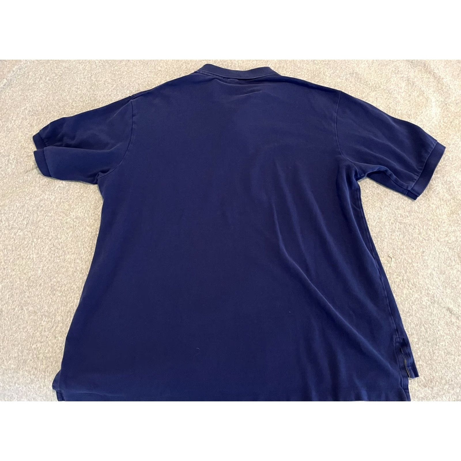 Polo Ralph Lauren Polo Ralph Lauren Polo Shirt Embroidered Equestrian 2XLT Mens Blue Yellow Shirt Big & Tall Size US XXL / EU 58 / 5 - 4 Thumbnail