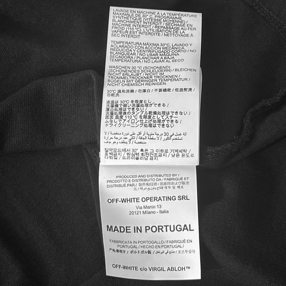 Off-White VIRGIL ABLOH OVERSIZED RUINED FACTORY SHIRT FW 2019 Size US XS / EU 42 / 0 - 20 Thumbnail
