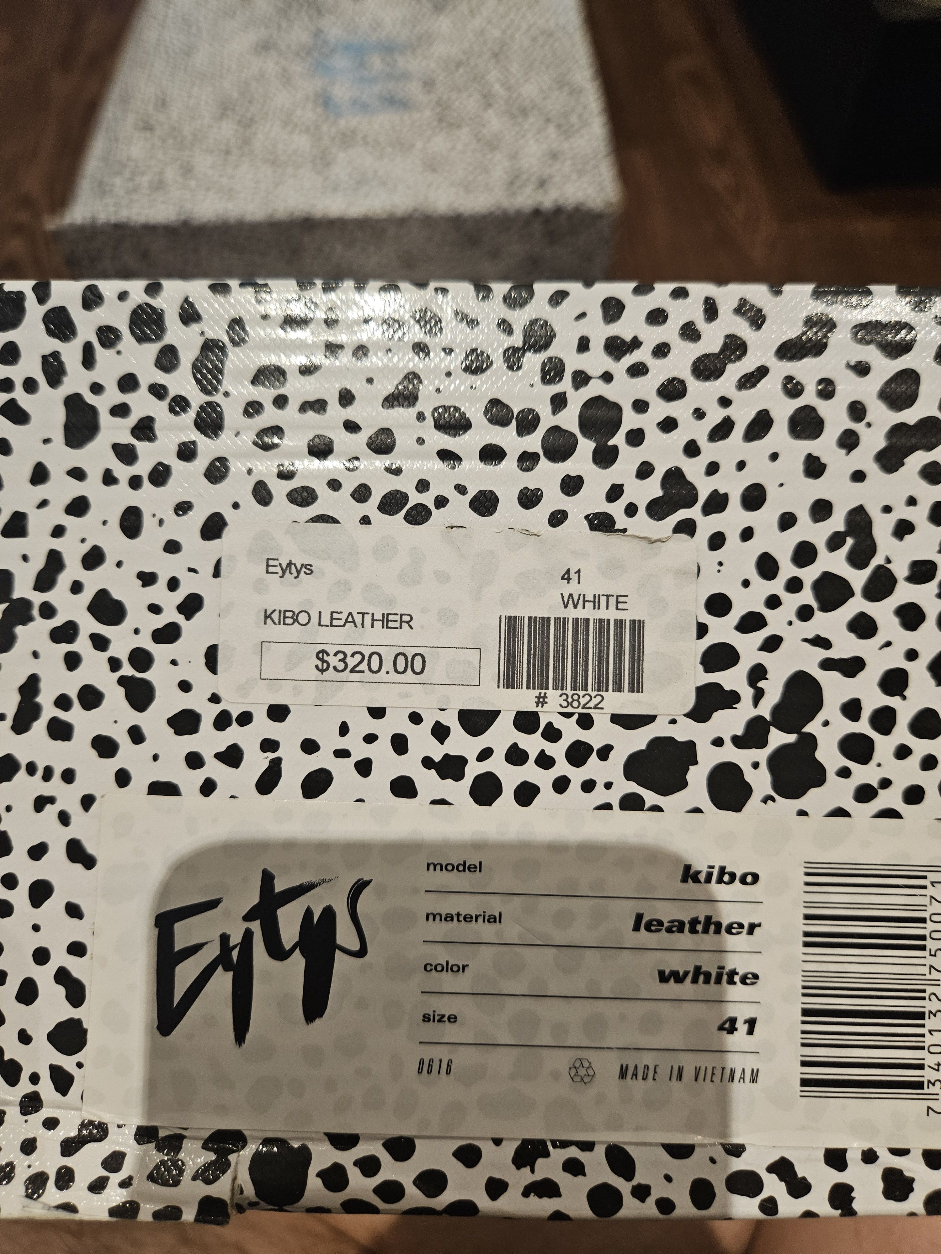 Eytys (STORE CLOSURE SALE) EYTYS KIBO White LEATHER sz 8 Size US 8 / EU 41 - 9 Thumbnail