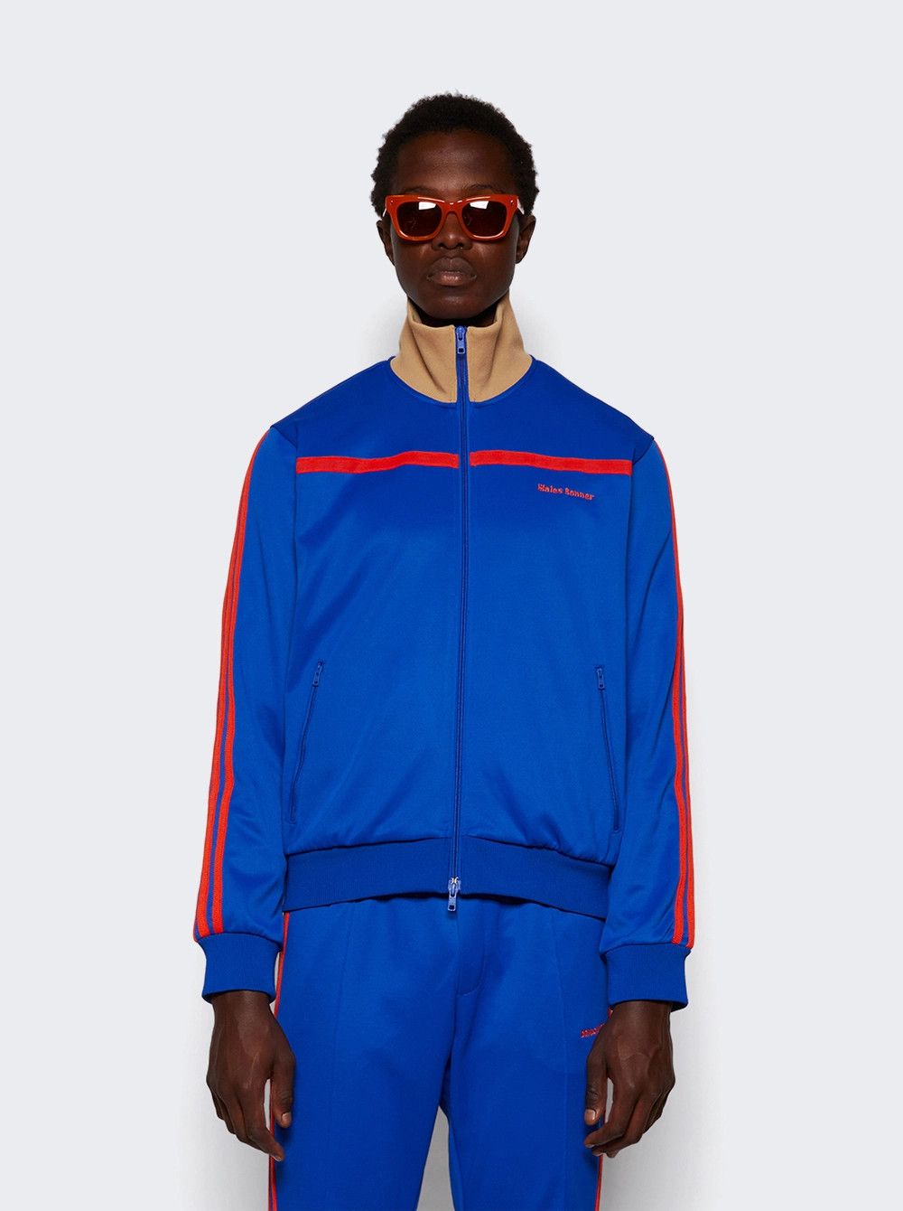 Adidas × Wales Bonner o1mle0725 Jersey Track Jacket in Royal Blue Size US XL / EU 56 / 4 - 3 Thumbnail