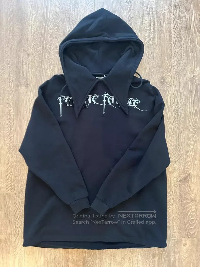 Balenciaga Balenciaga Witch Hat Sanskrit Hoodie Size US M / EU 48-50 / 2 - 1 Thumbnail