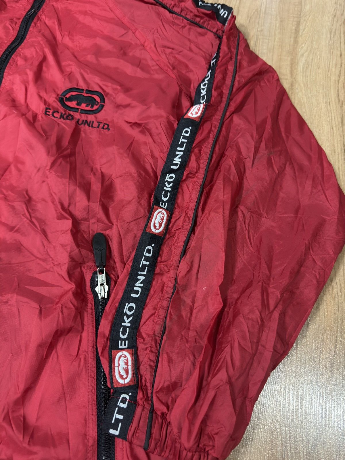 Ecko Unltd. × Rap Tees VINTAGE ECKO UNLTD LIGHT JACKET | Grailed