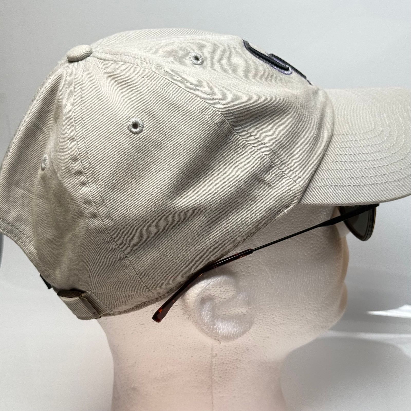 47 Brand Colorado Rockies 47 Adjustable Dad Hat OSFA Tan Baseball Cap Size ONE SIZE - 5 Thumbnail