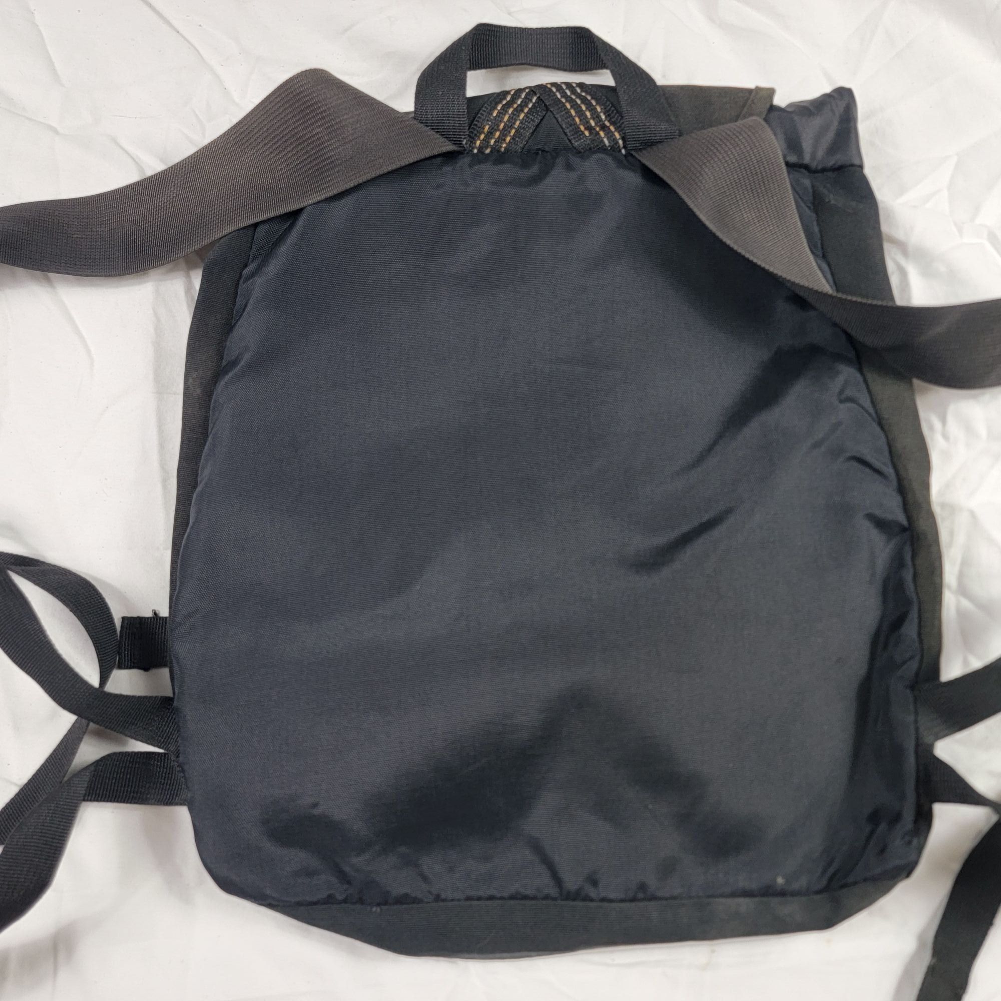 Eastpak × Vintage Vintage Eastpak Black Backpack Made In USA Casual Outdoors S Size ONE SIZE - 3 Thumbnail