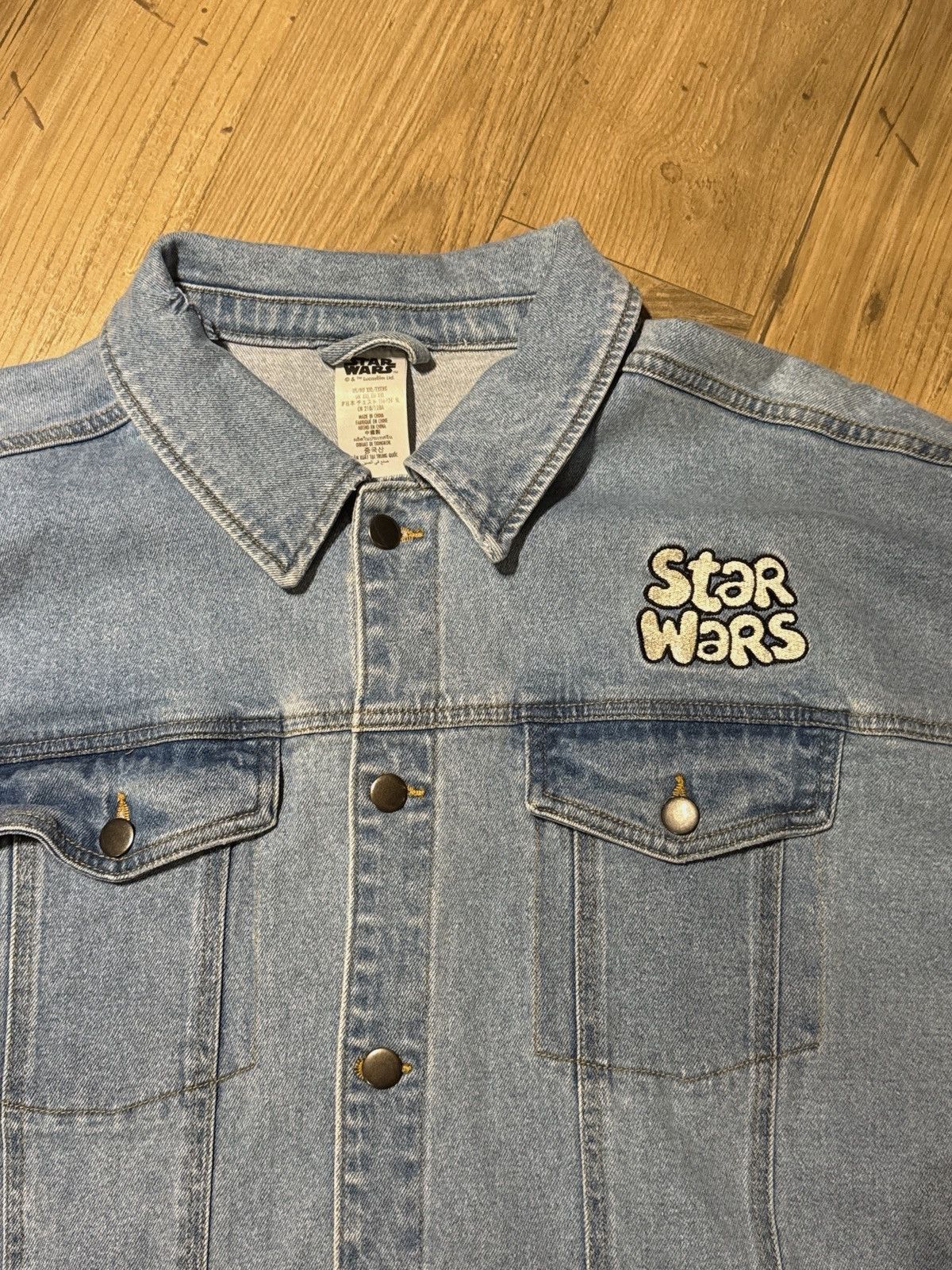 Star Wars Star Wars Denim Jacket – Darth Vader / Death Star Graphic Size US XXL / EU 58 / 5 - 3 Thumbnail