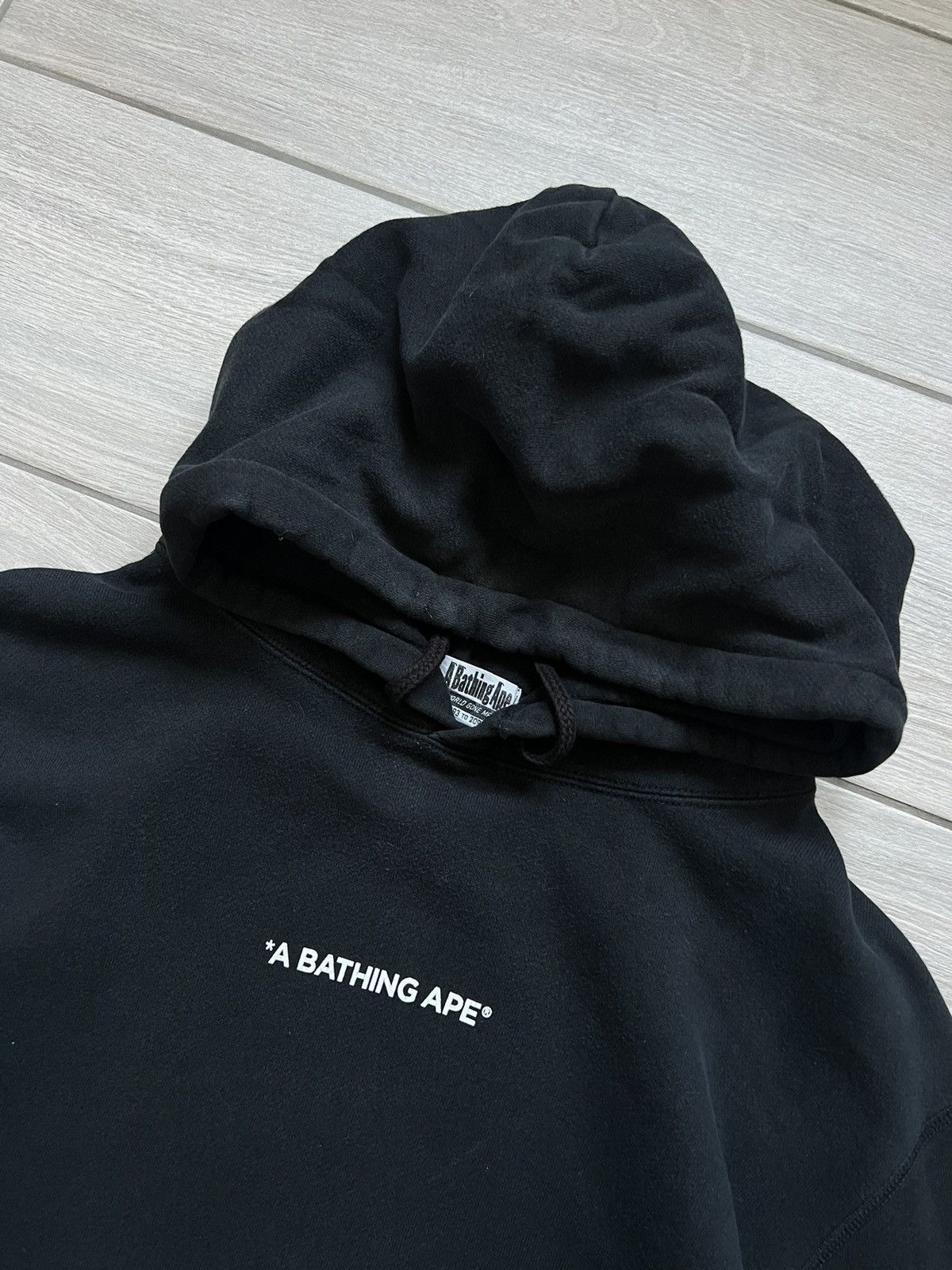 Bape BAPE Nowhere 26th Anniversary Pull Over Hoodie Black Size US XL / EU 56 / 4 - 11 Thumbnail