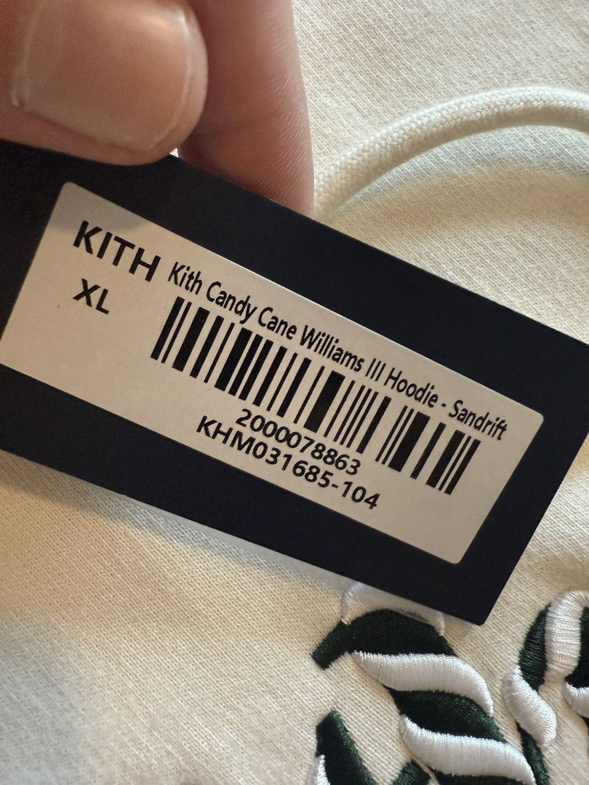 Kith Kith Candy cane Pullover Hoodie Size US XL / EU 56 / 4 - 5 Thumbnail