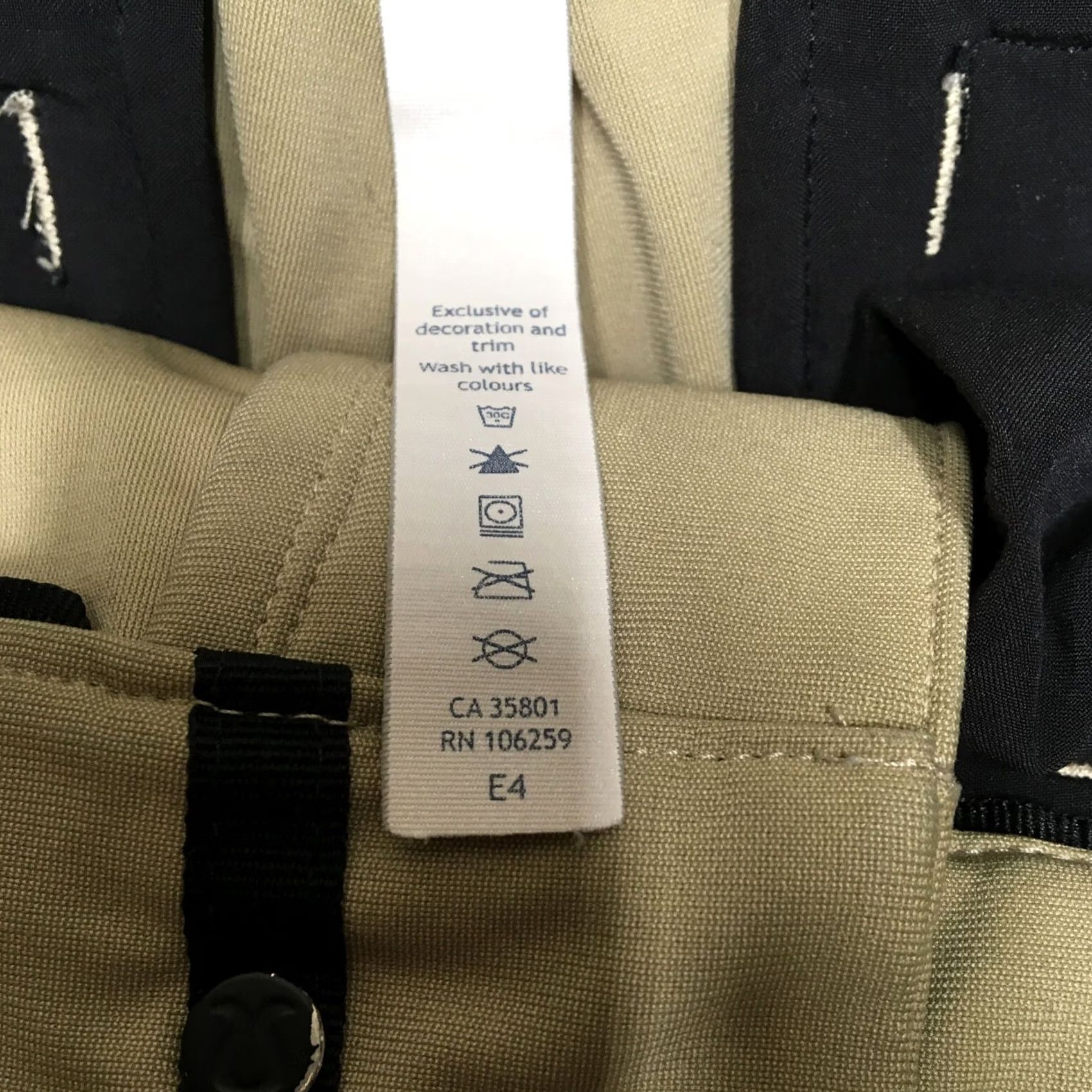 Lululemon Lululemon ABC Pant Mens 30x30 Beige Chino Slim Performance Golf Flat Front Classic Pockets Logo Size US 30 / EU 46 - 7 Thumbnail