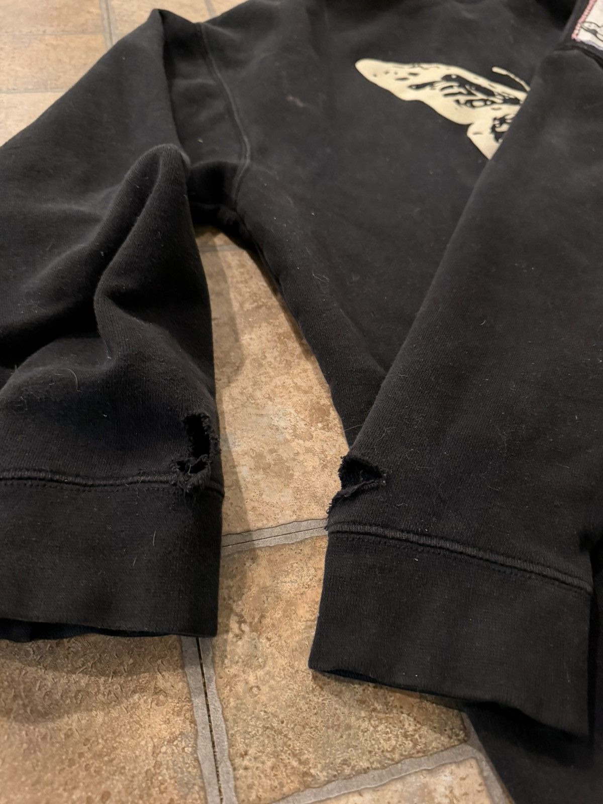 Obey OBEY “ON GOD” patch-work hoodie Size US XXL / EU 58 / 5 - 6 Thumbnail