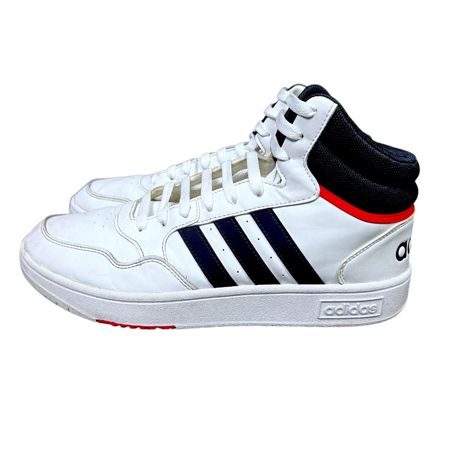 Adidas Men's Adidas Hoops 3.0 Mid Classic Casual Sneakers - 10.5 Size US 10.5 / EU 43-44 - 3 Thumbnail