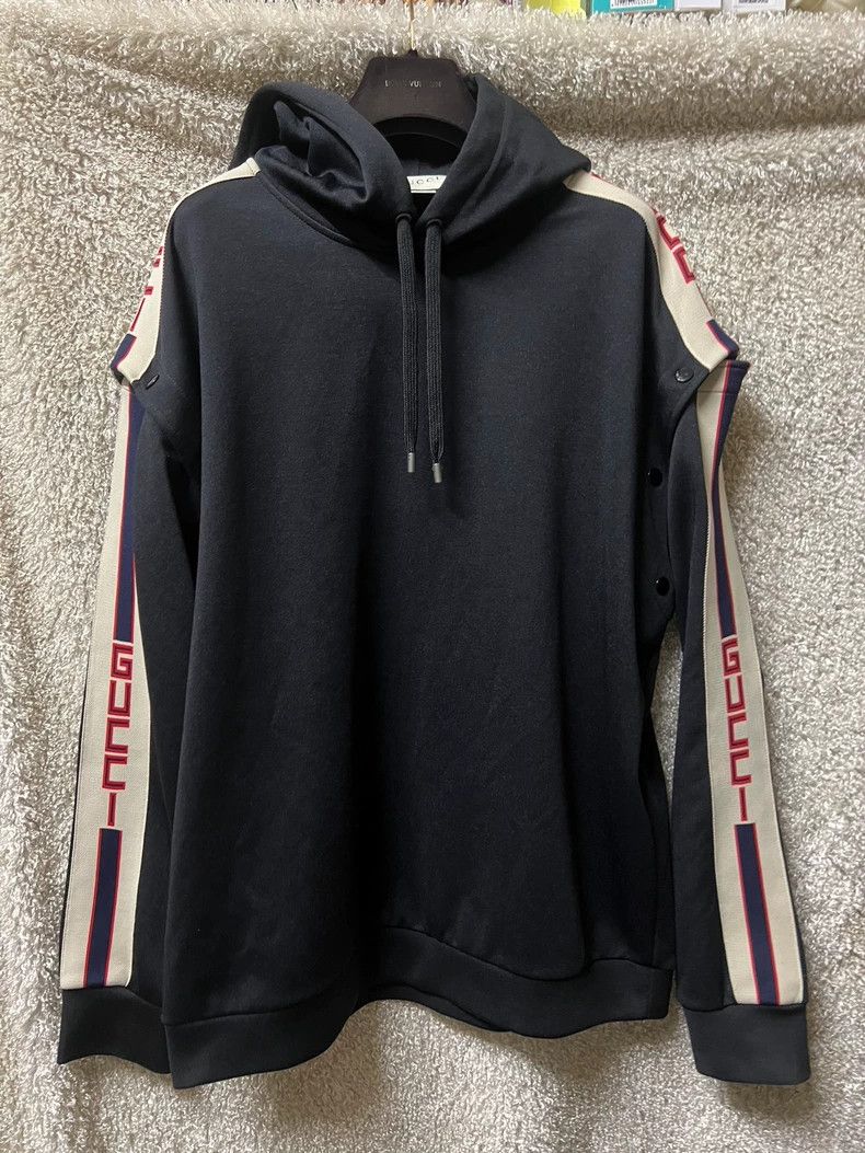 Gucci Gucci Men's hooded sweatshirt 2503-Nextarrow Size US L / EU 52-54 / 3 - 1 Thumbnail