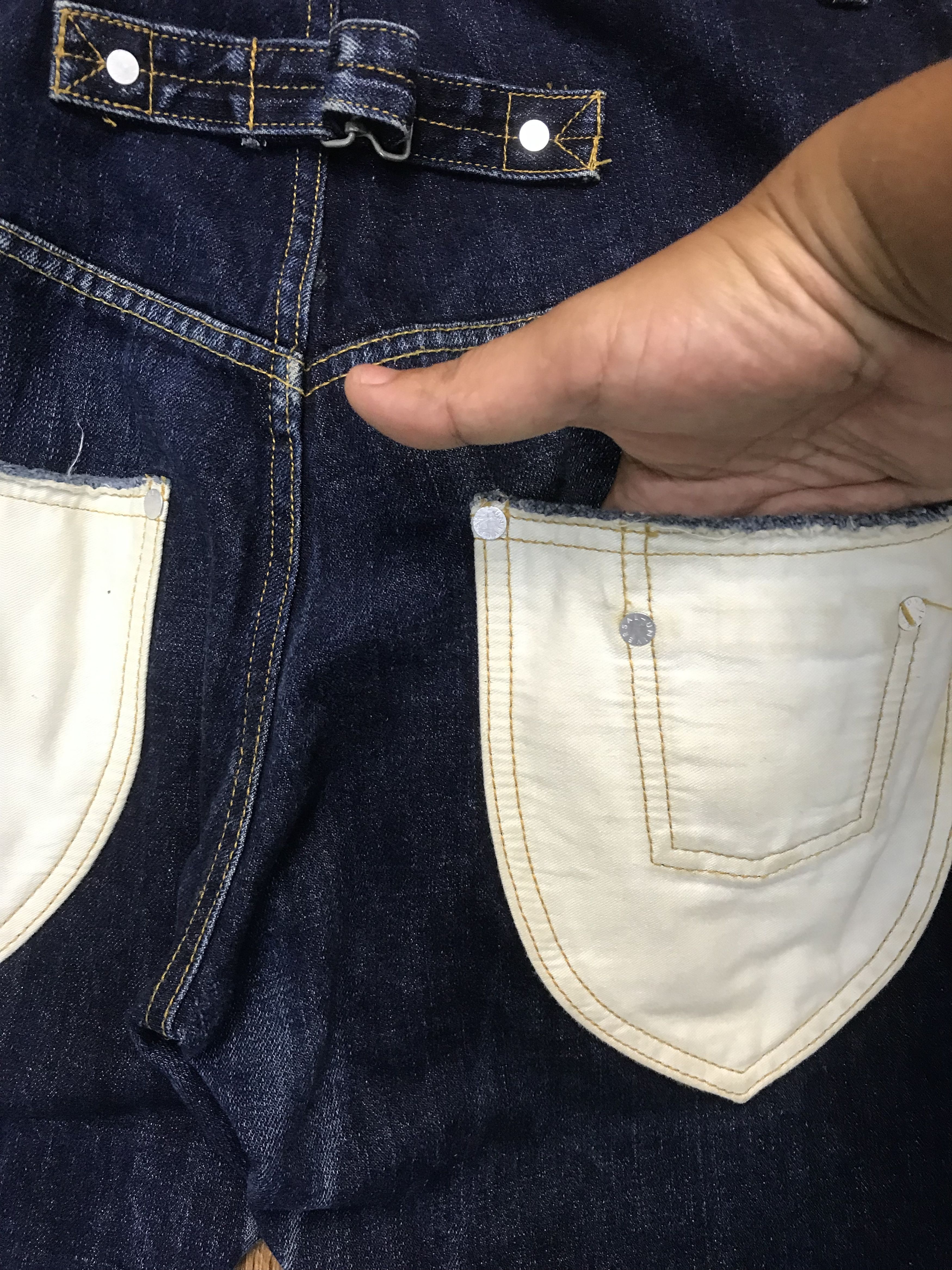 Japanese Brand Sunaokuwahara Denim Pant Size US 30 / EU 46 - 9 Thumbnail