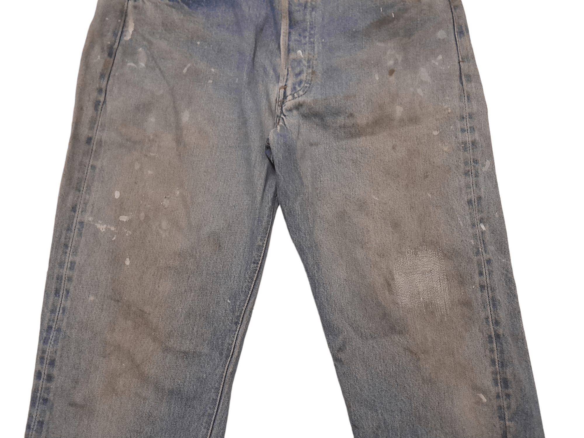 Levi's 80s Levis 501 Selvedge USA Stamped #6 Denim (J6) waist 28 Size US 28 / EU 44 - 3 Thumbnail