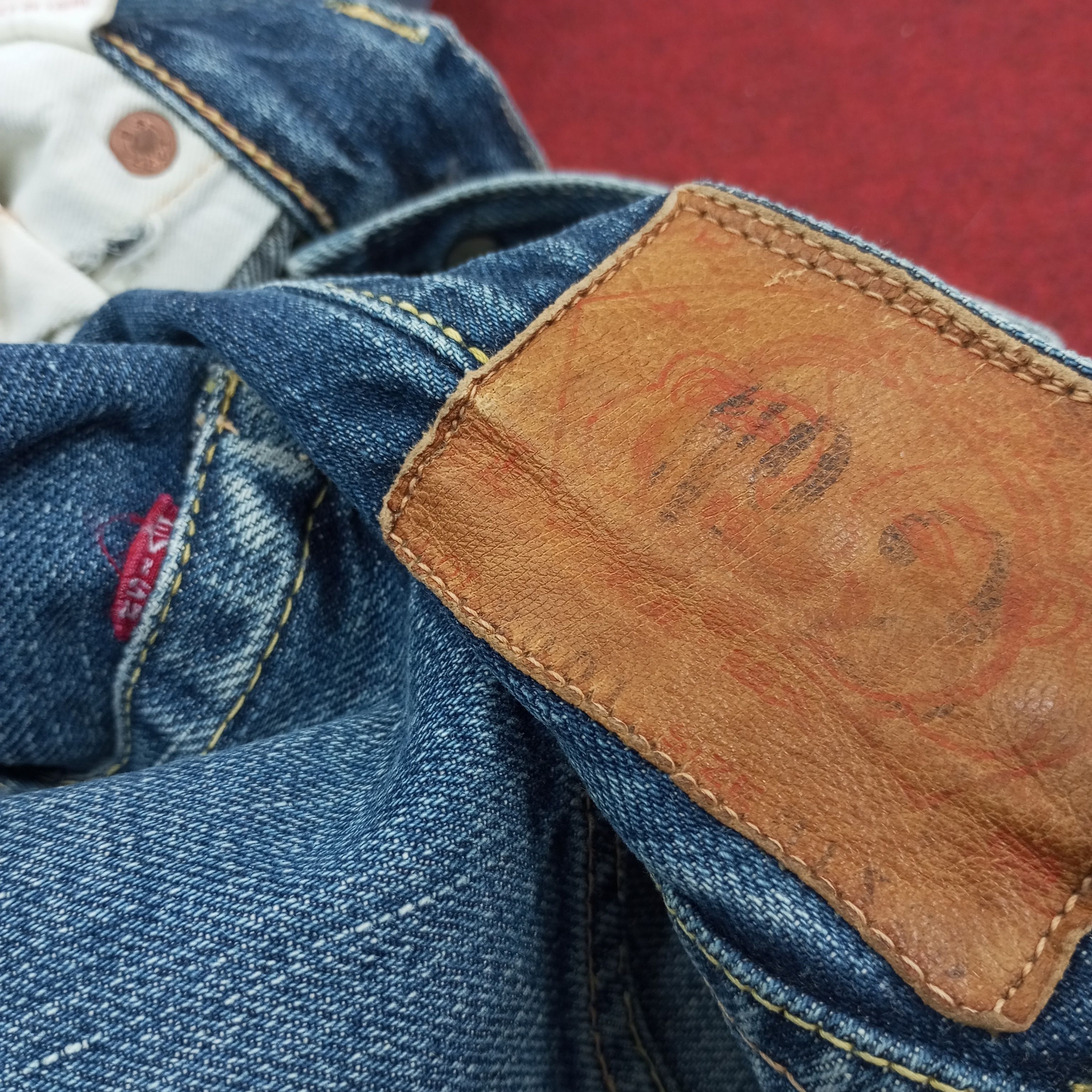 Evisu Evisu Japanese Brand Fashion Style Custom Daicock Jeans dp1 Size US 29 - 14 Thumbnail