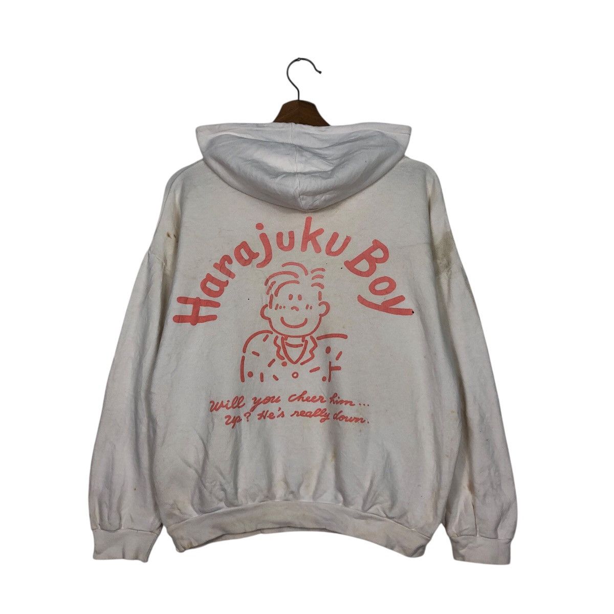 Hysteric Glamour 📌Vintage Hoodie Pull Over Harajuku Boy Big Logo Design Size US M / EU 48-50 / 2 - 1 Thumbnail