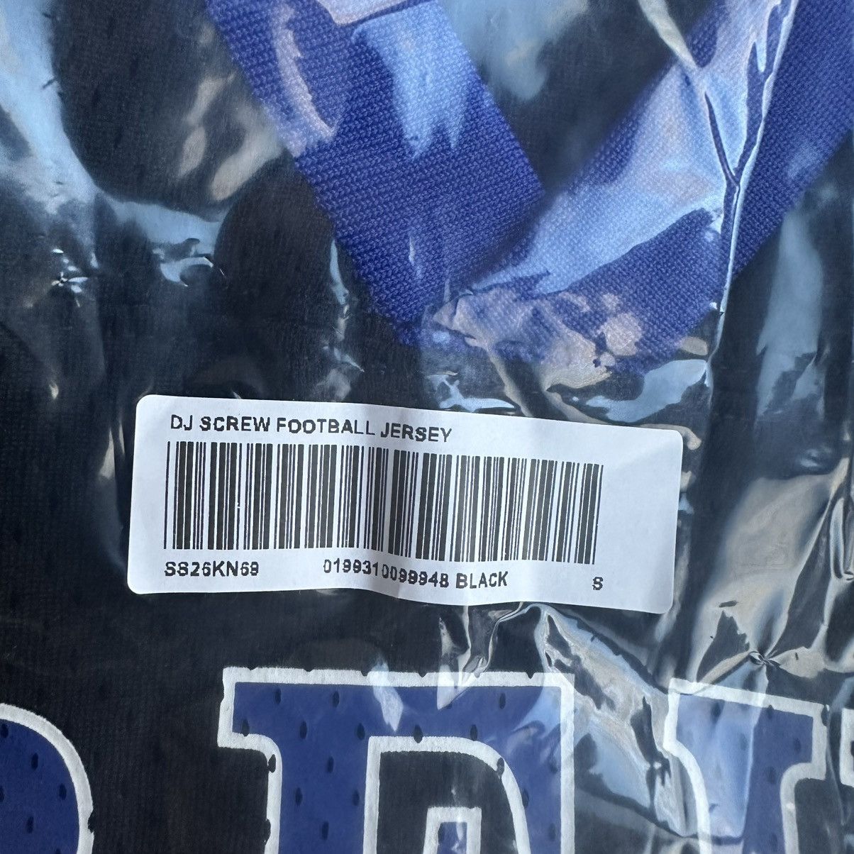 Supreme Supreme DJ Screw Football Jersey Black Size Small Size US S / EU 44-46 / 1 - 2 Thumbnail