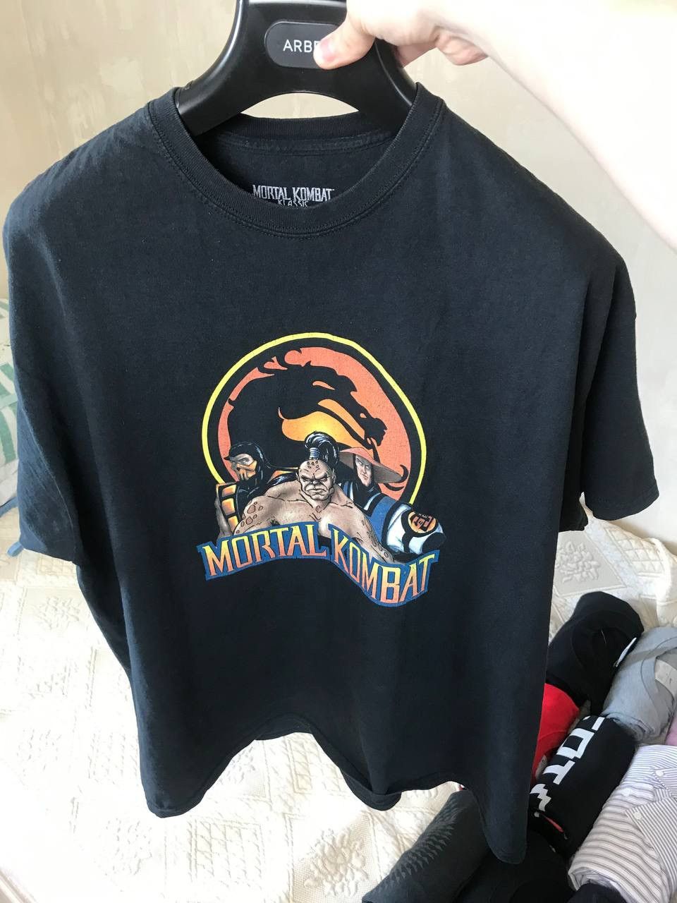 Microsoft 🔥 RARE Vintage Mortal Combat Tee T-Shirt Video Game Apple Size US L / EU 52-54 / 3 - 4 Thumbnail