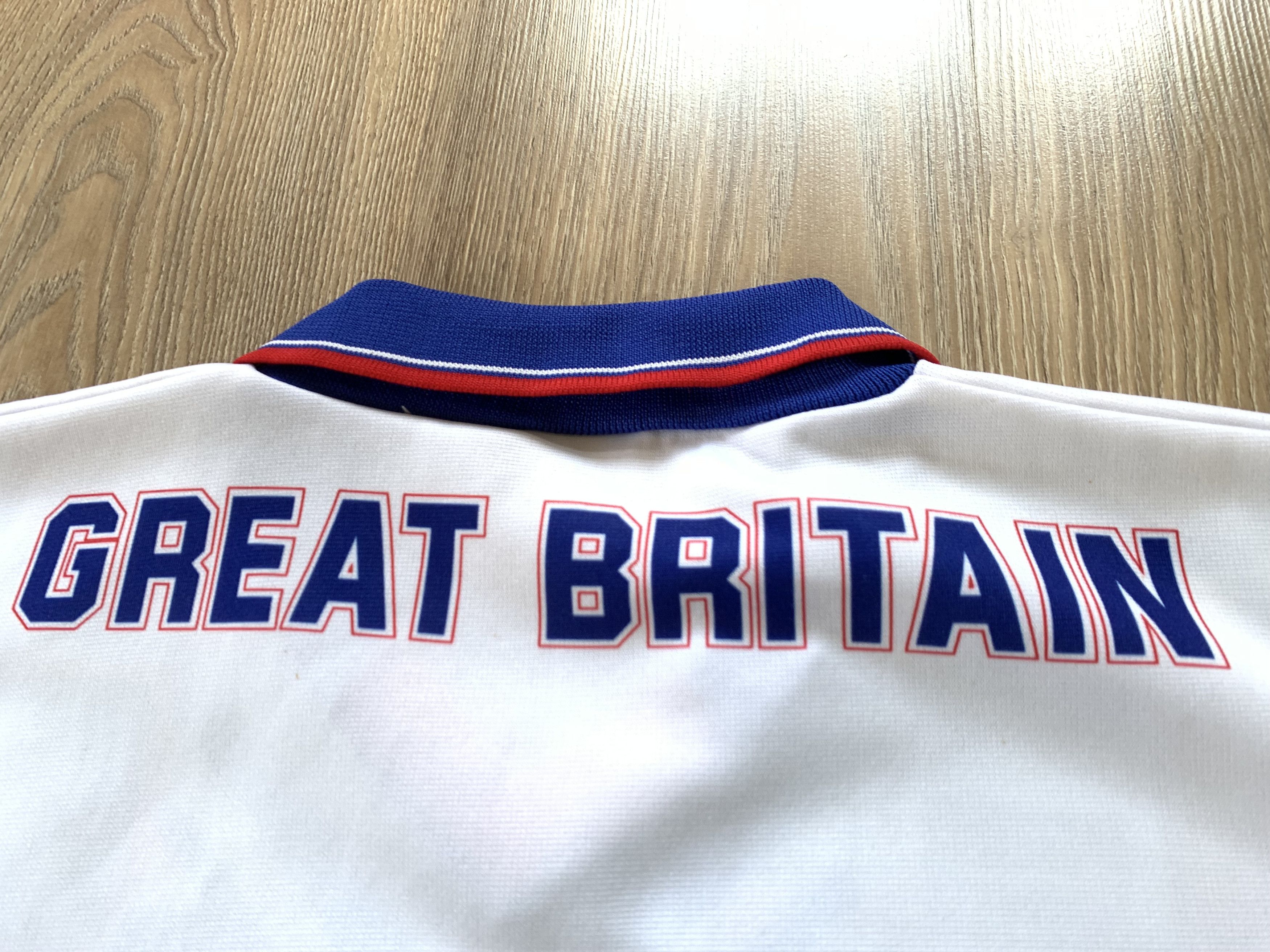 Puma Puma King Vintage Great Britain Rugby Union Jersey 1994 Size US L / EU 52-54 / 3 - 6 Thumbnail