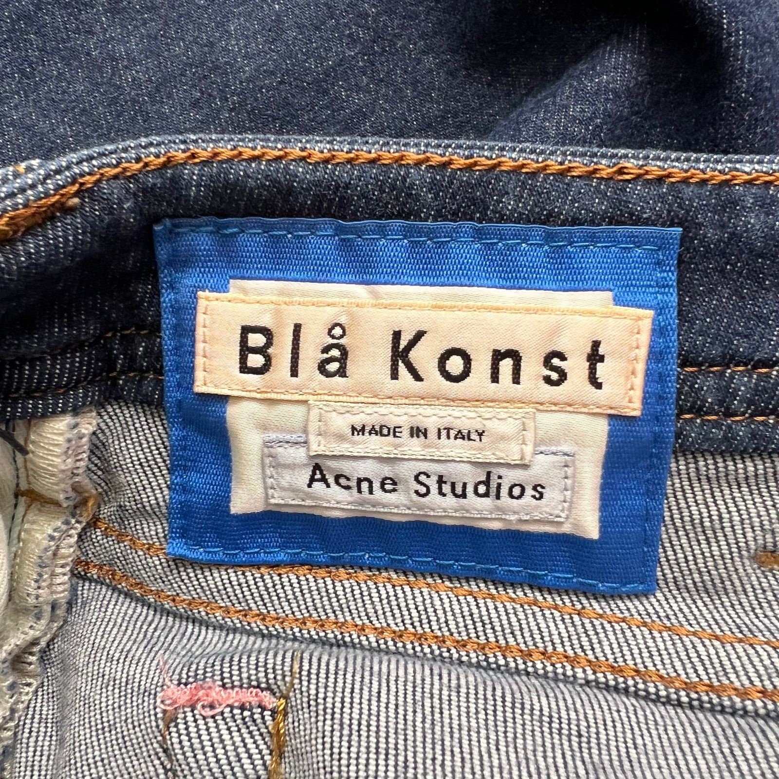 Acne Studios ACNE STUDIOS Blue Medium Wash Skinny Leg Jeans, US28 Size 28" / US 6 / IT 42 - 5 Thumbnail