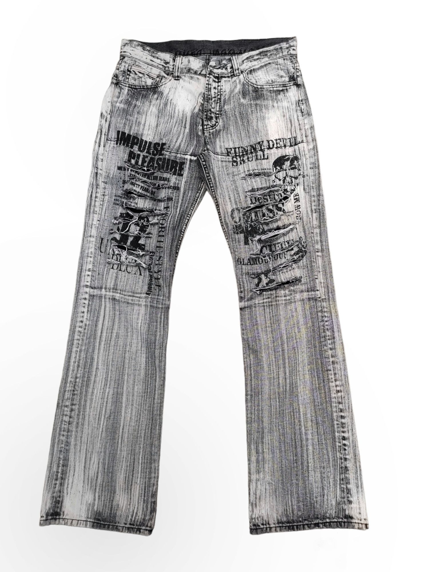 Japanese Brand Implusepleasure streetwear pants Size US 34 / EU 50 - 2 Thumbnail