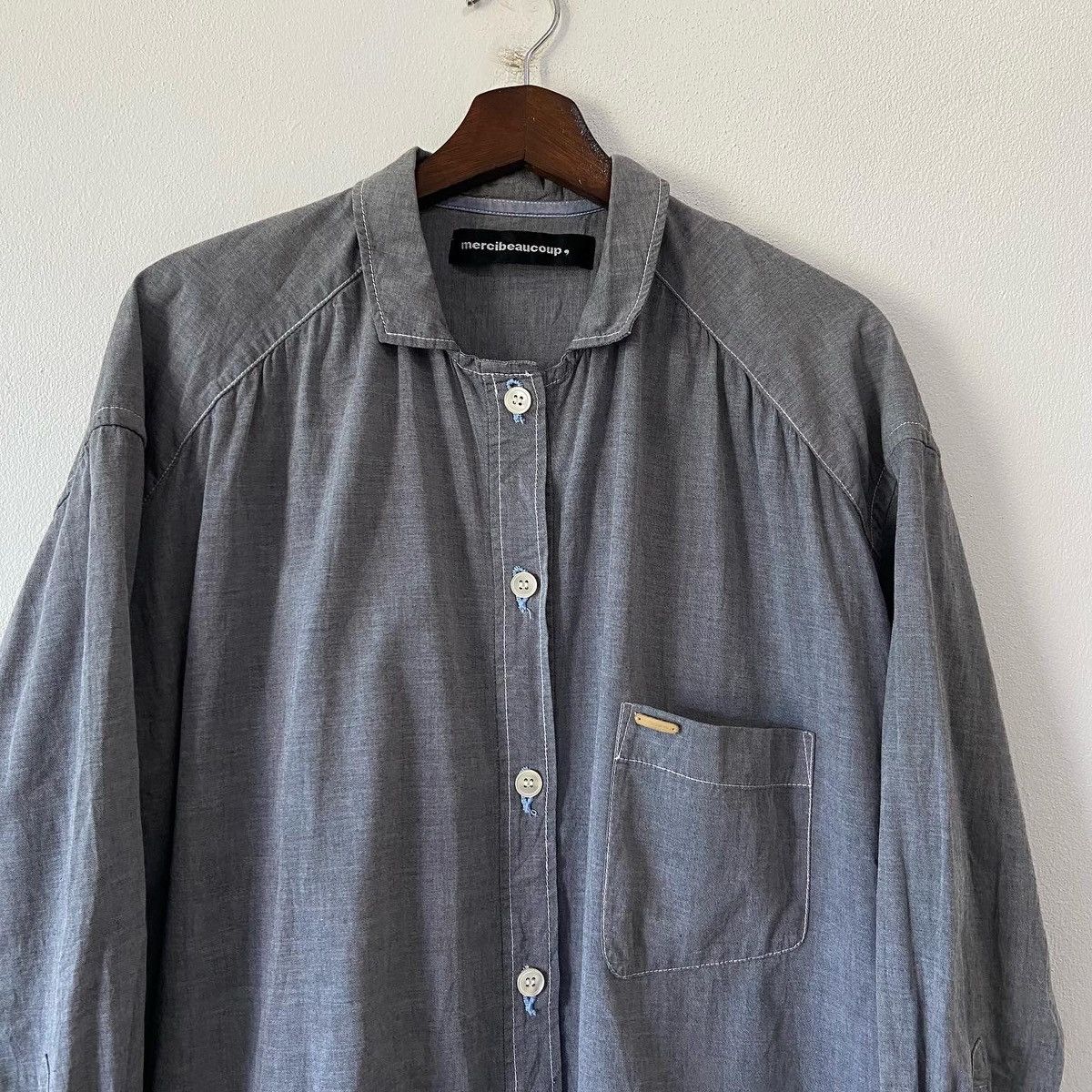 mercibeaucoup Mercibeaucoup issey miyake Oversize shirt Size US S / EU 44-46 / 1 - 2 Thumbnail