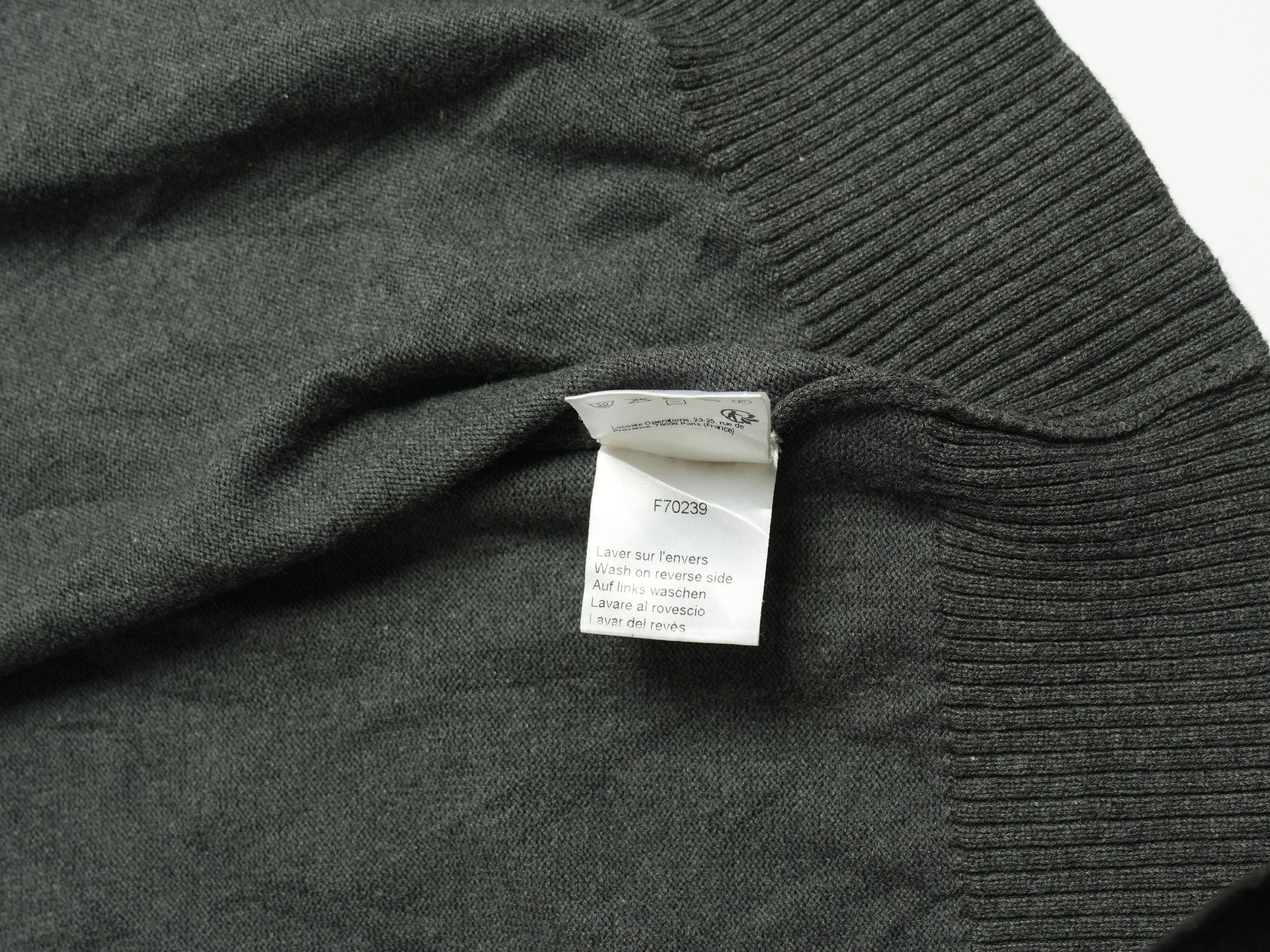 Lacoste Lacoste Full Zip Sweater Jumper Size US XL / EU 56 / 4 - 7 Thumbnail