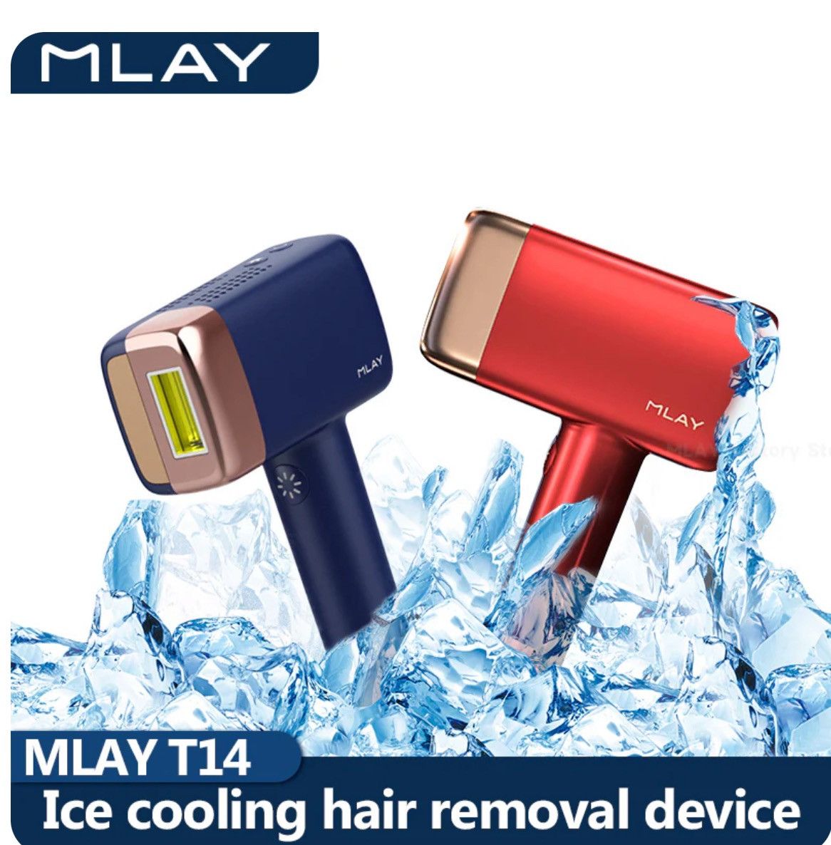 Other MLAY T14 Home Use IPL Laser EpilatorWith Replaceable Head Size ONE SIZE - 2 Thumbnail