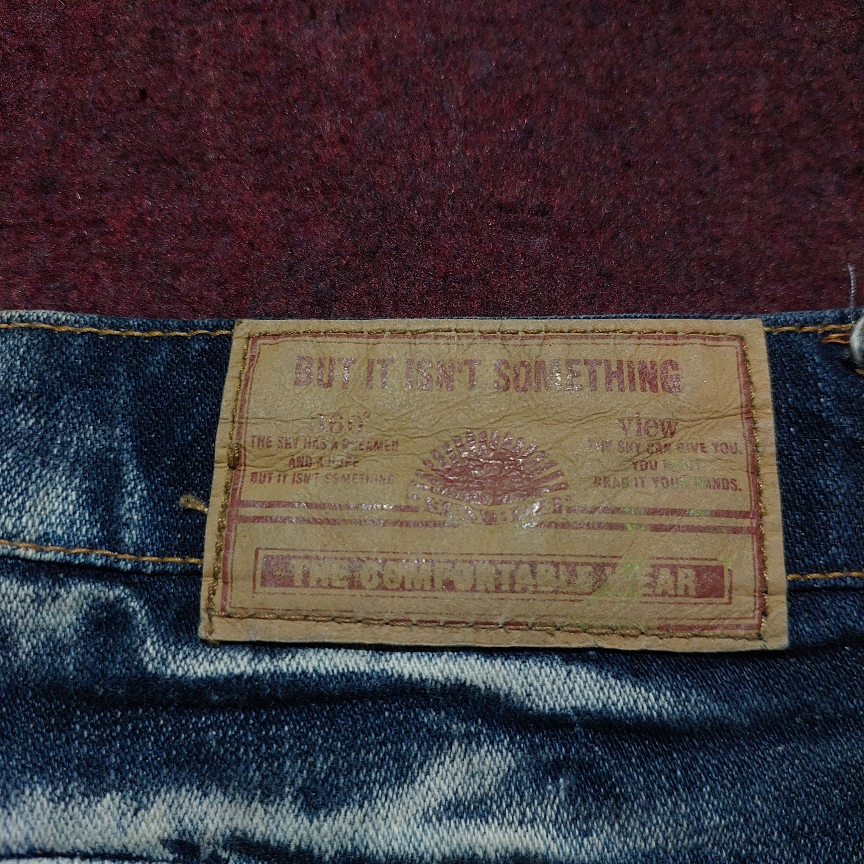 Tornado Mart The Comfortable Wear distressed blue flared jeans Size US 29 - 11 Thumbnail