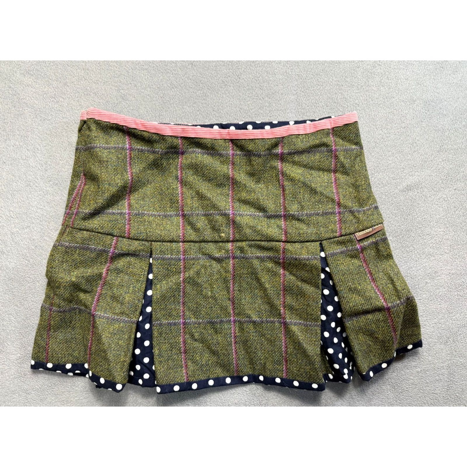 Vintage Timothy Foxx Green Skirt 6 Womens Short Mini Size 6 Skirt Green Womens Size 28" / US 6 / IT 42 - 7 Thumbnail