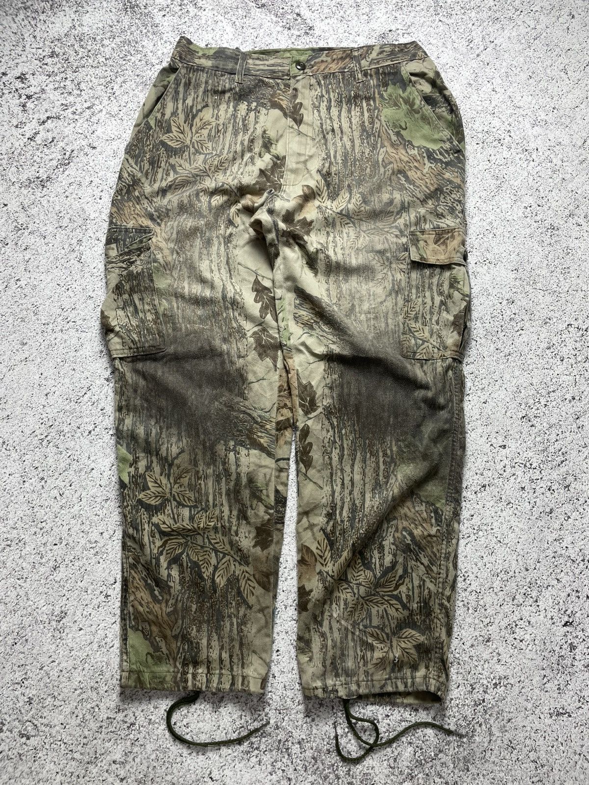 Realtree Crazy Vintage Y2K Style Realtree Camo Baggy Cargo Pants Size US 42 / EU 58 - 1 Thumbnail