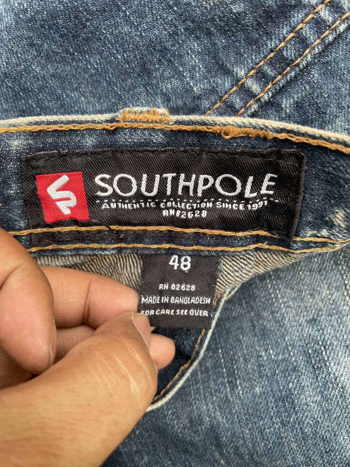 Southpole South Pole Distresed Denim Size US 44 / EU 60 - 13 Thumbnail