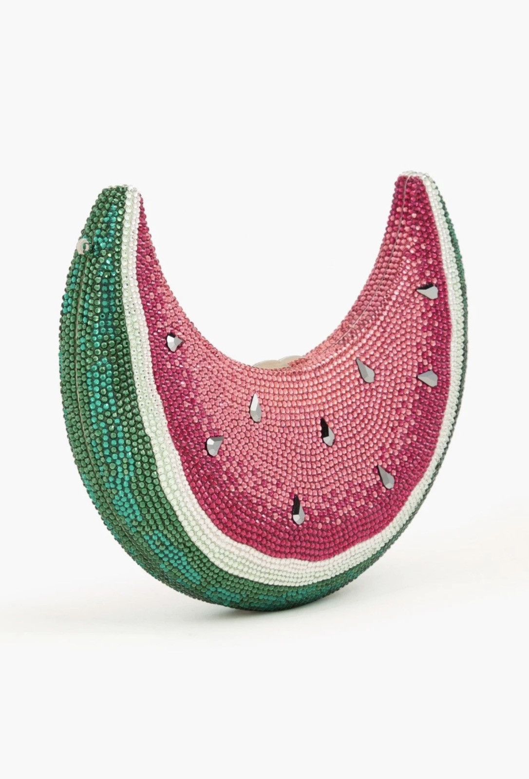 Judith Leiber Judith Leiber Watermelon Crystal-Embelliished Clutch Size ONE SIZE - 2 Thumbnail