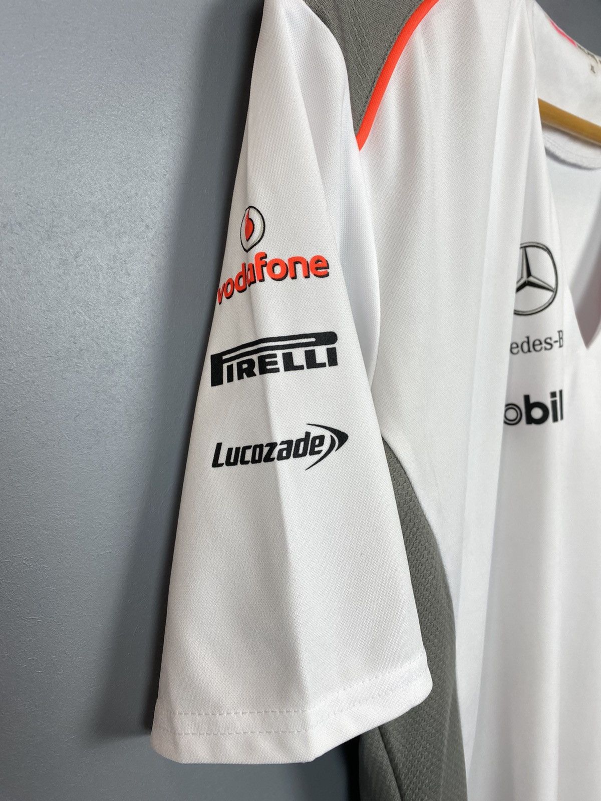 Other McLaren Mercedez V-neck Short Sleeve T-Shirt Women’s Size XL Size XL / US 12-14 / IT 48-50 - 4 Thumbnail