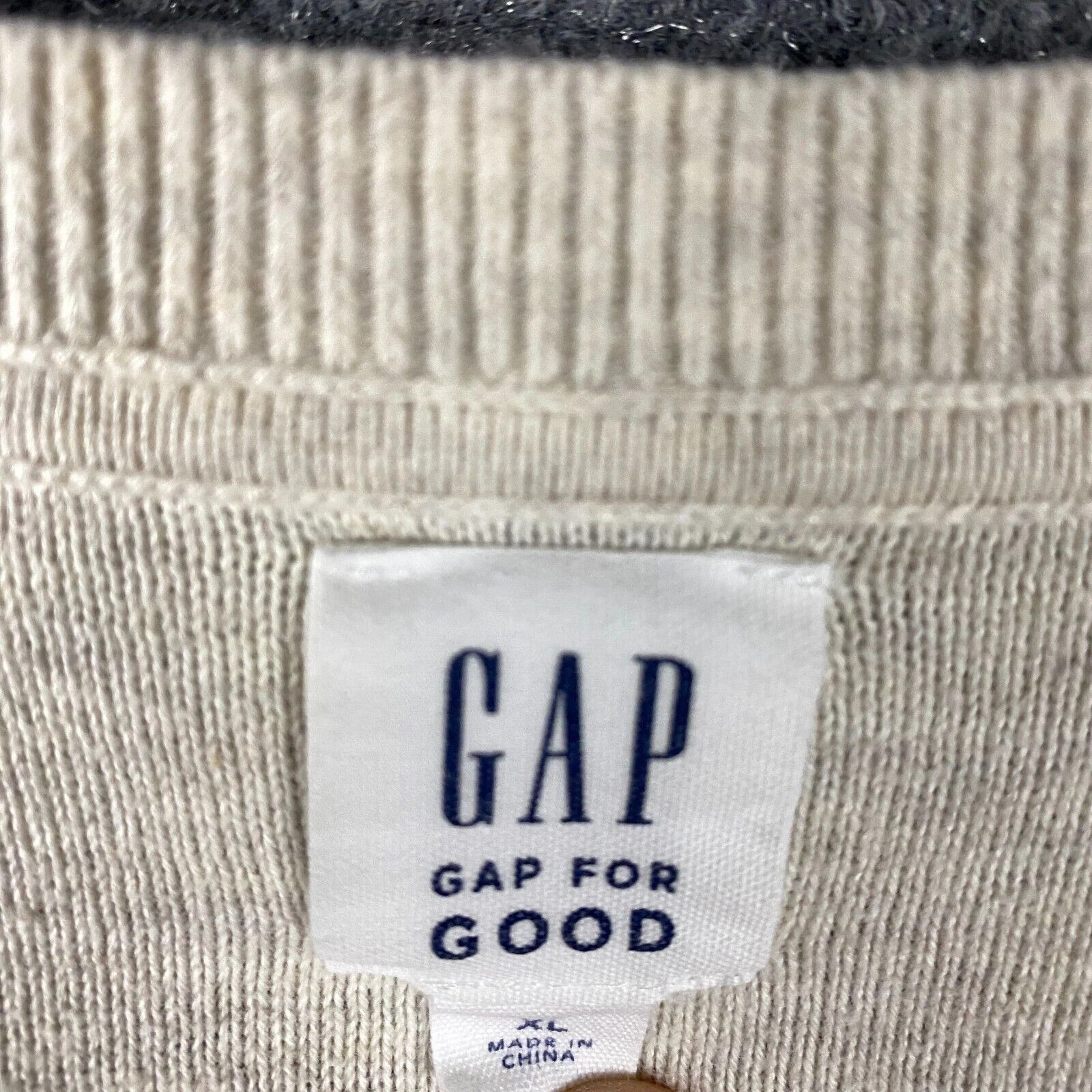 Gap Gap Sweater Men's XL Crew Neck Striped Beige Adults Casual Size US XL / EU 56 / 4 - 3 Thumbnail