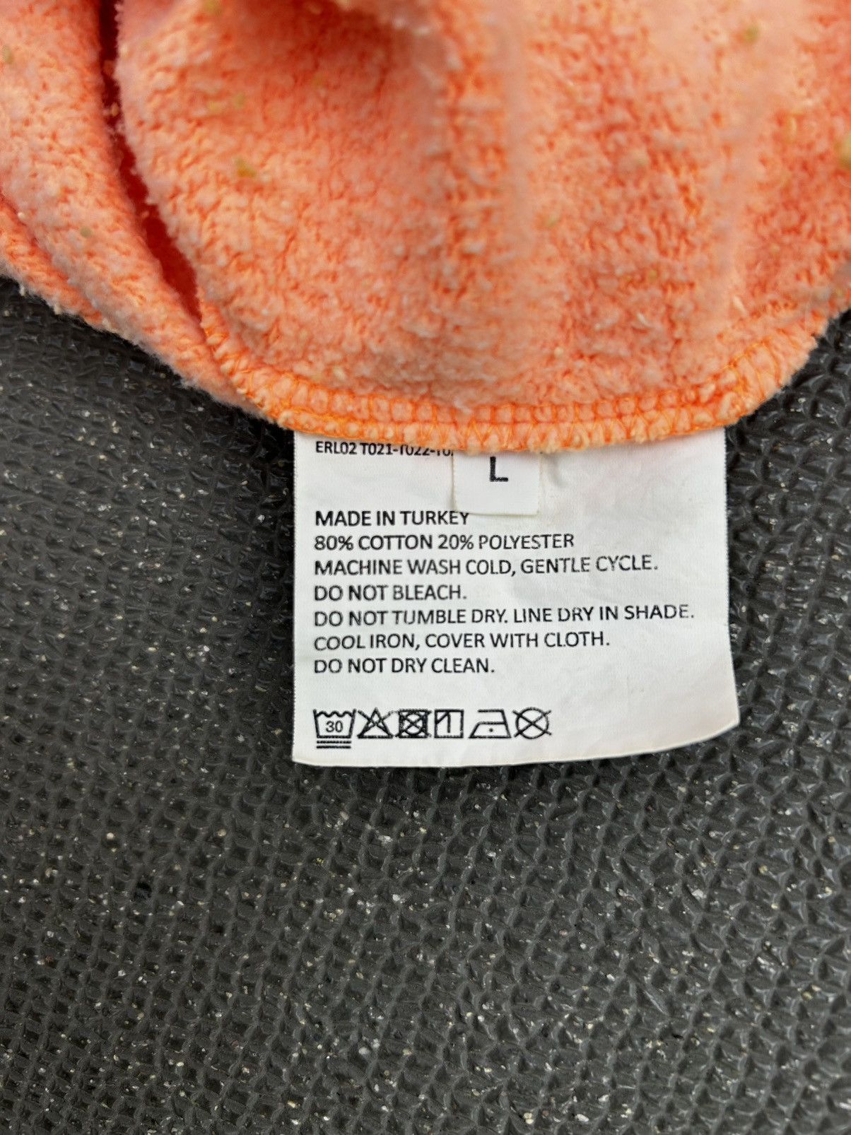 ERL ERL swirl hoodie peach / orange Size US L / EU 52-54 / 3 - 5 Thumbnail