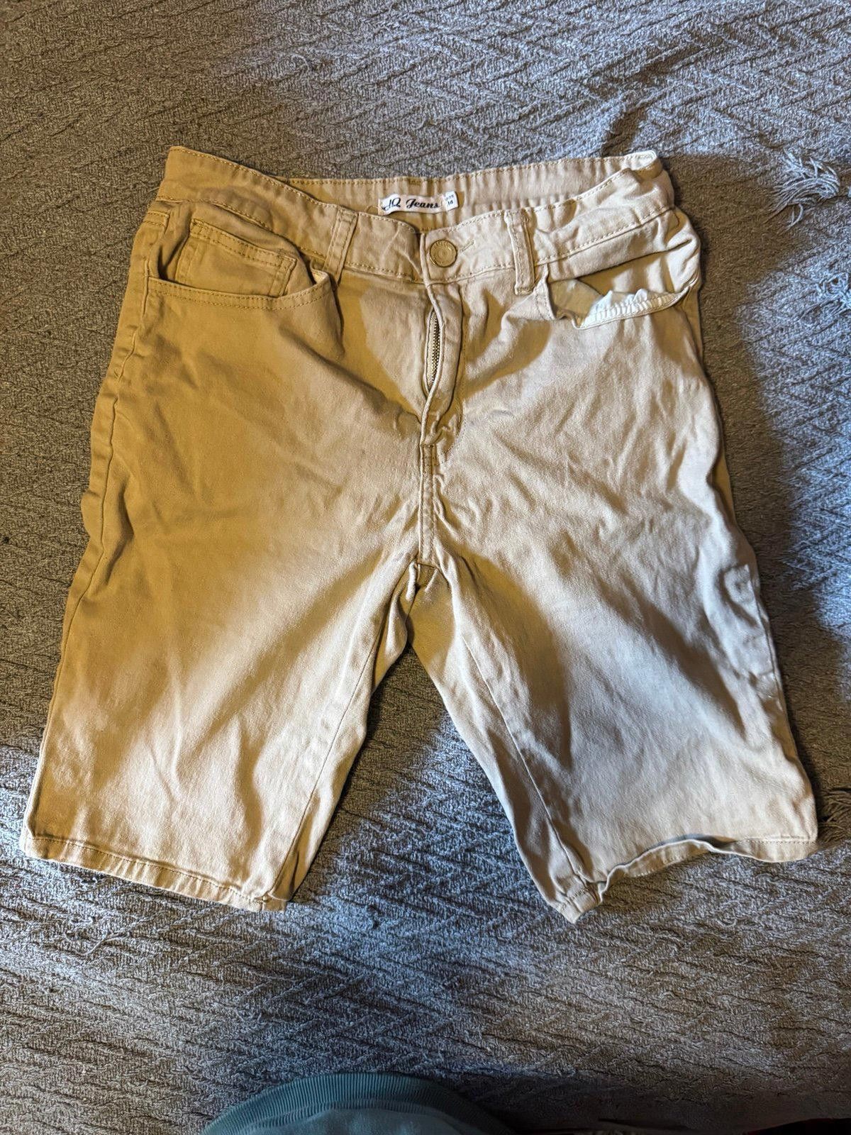 Designer Boy Size 14 Khaki Shorts Size US 26 / EU 42 - 1 Thumbnail