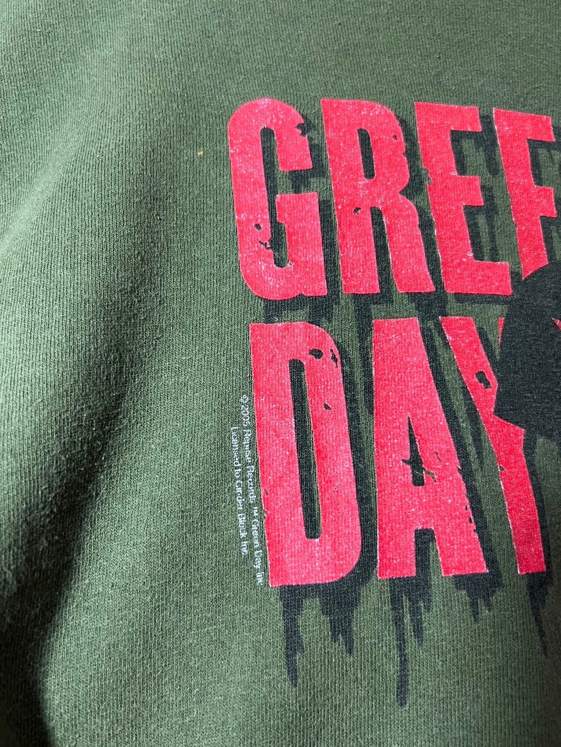 Band Tees × Vintage Vintage 2005‘s Green Day Tour shirt BN Size US L / EU 52-54 / 3 - 4 Thumbnail