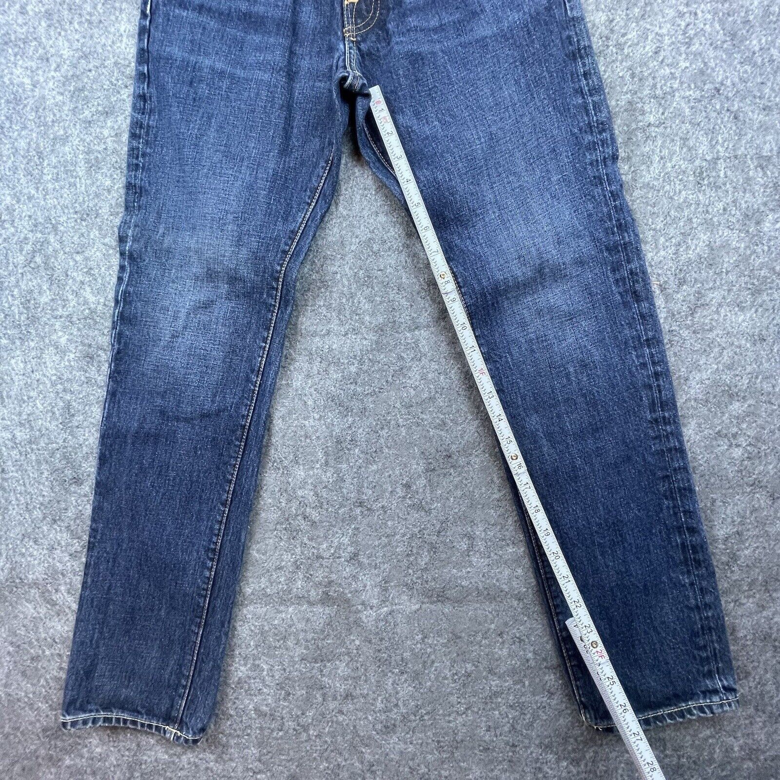 Abercrombie & Fitch Abercrombie & Fitch Jeans Mens 28 x 30 Skinny Button Fly Size US 28 / EU 44 - 4 Thumbnail
